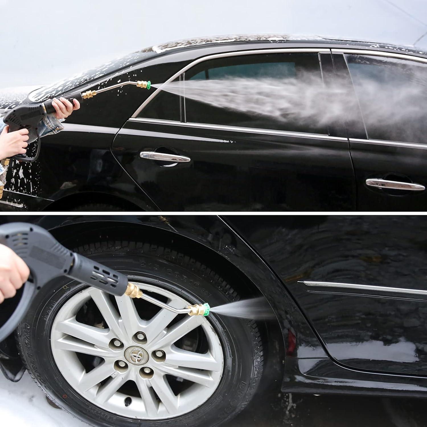 Pistola de Lavado a Presión CHAVOR 5000 PSI con 5 Boquillas