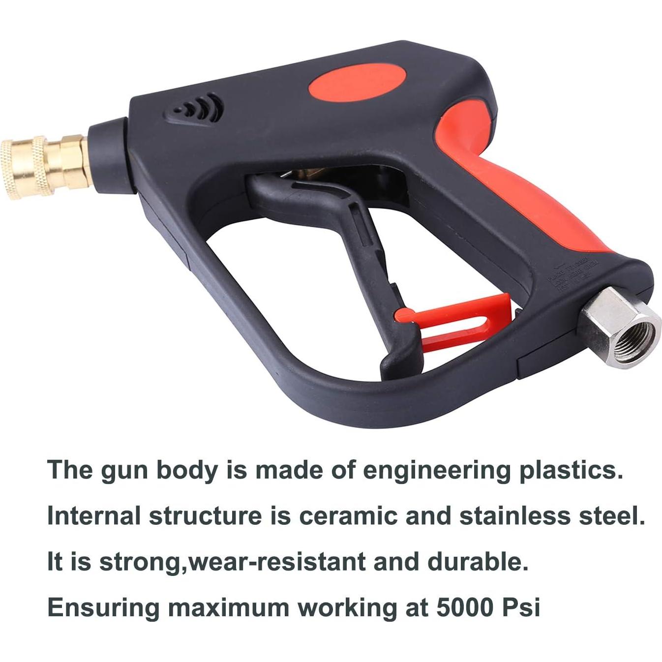 Pistola de Lavado a Presión CREEXEON 5000 PSI 10.5 GPM