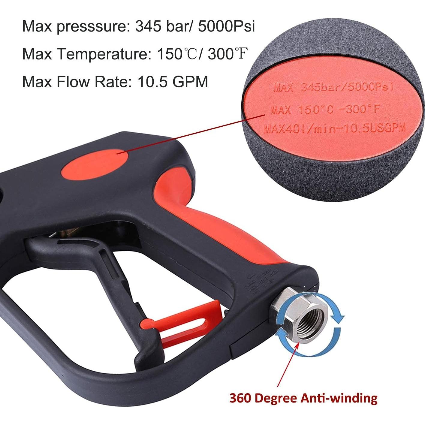 Pistola de Lavado a Presión CREEXEON 5000 PSI 10.5 GPM