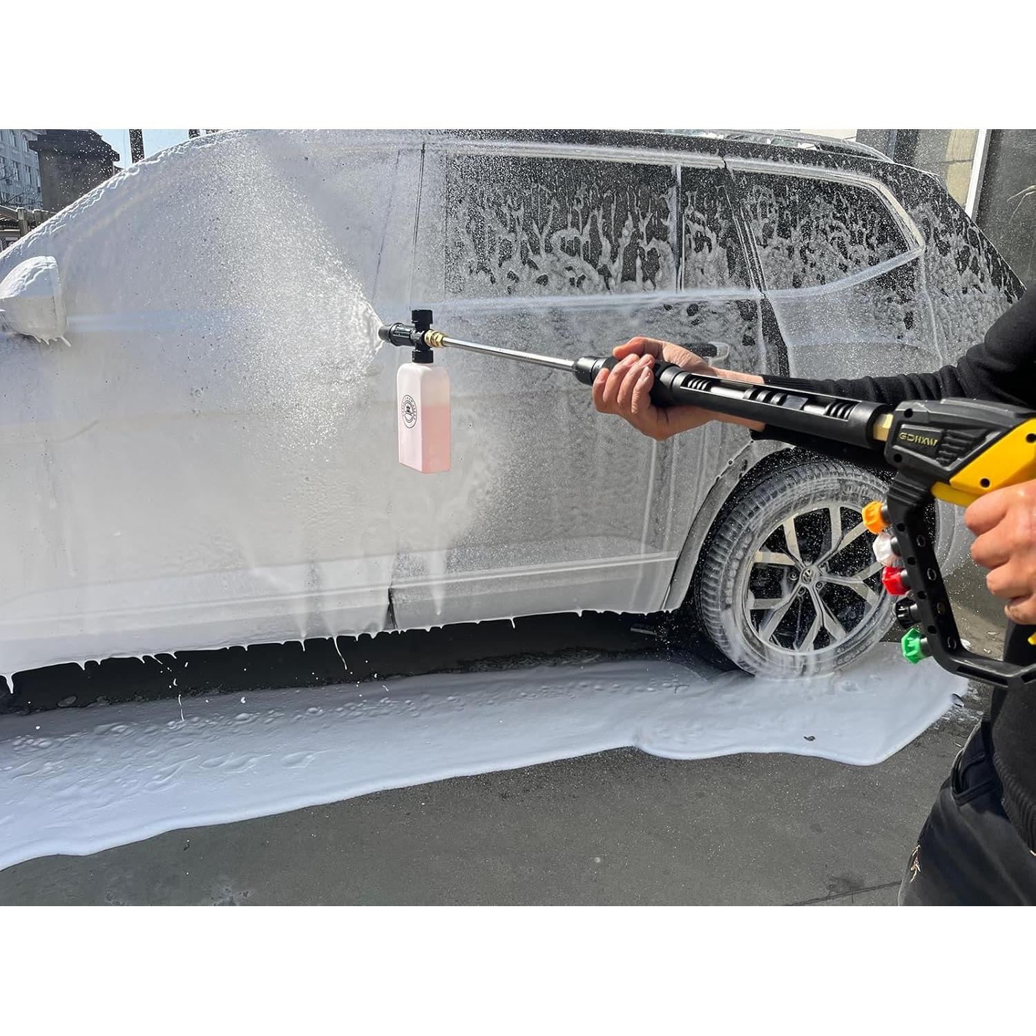 Pistola de Lavado a Presión GDHXW 5000 PSI con Caño de Espuma