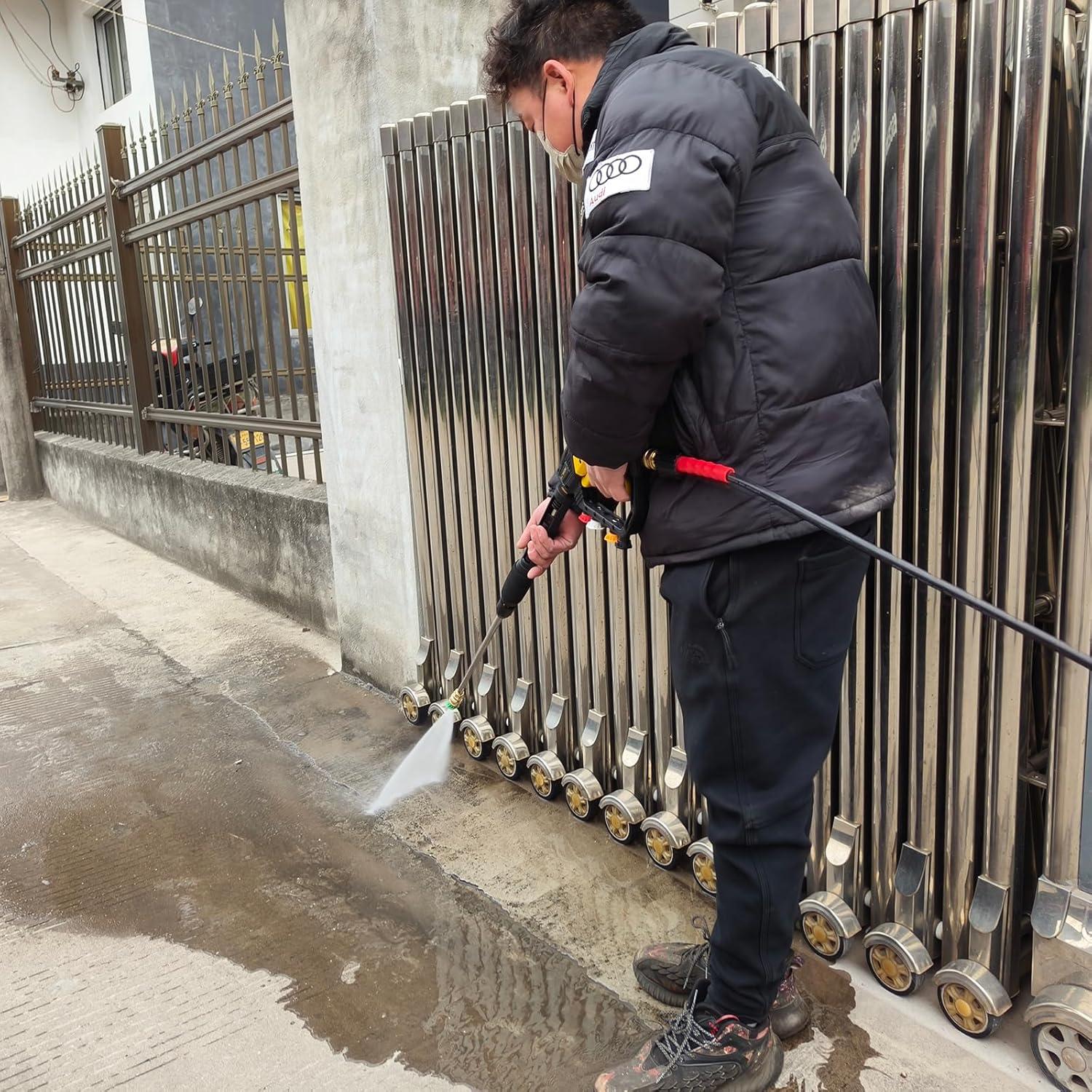 Pistola de Lavado a Presión GDHXW 5000 PSI con Caño de Espuma