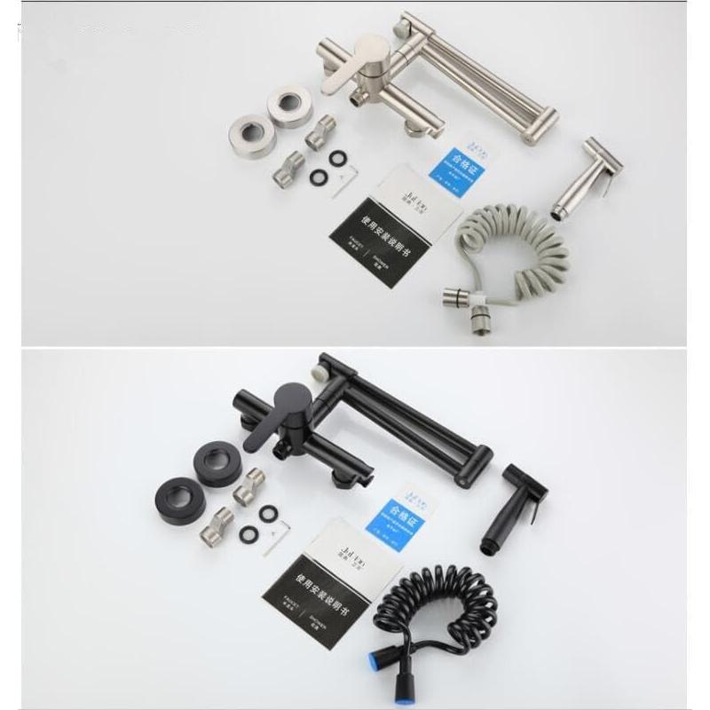 Grifo de Cocina Mezclador TYHZNQMPW 360° Acero Inoxidable