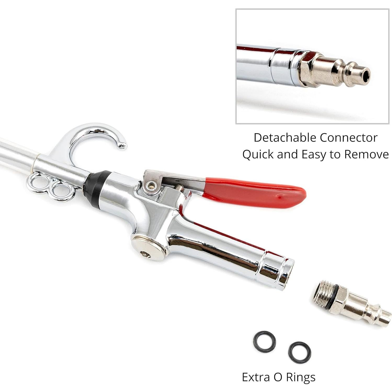 Pistola de Aire Neumática NEIKO 31122A Extensible 66 cm