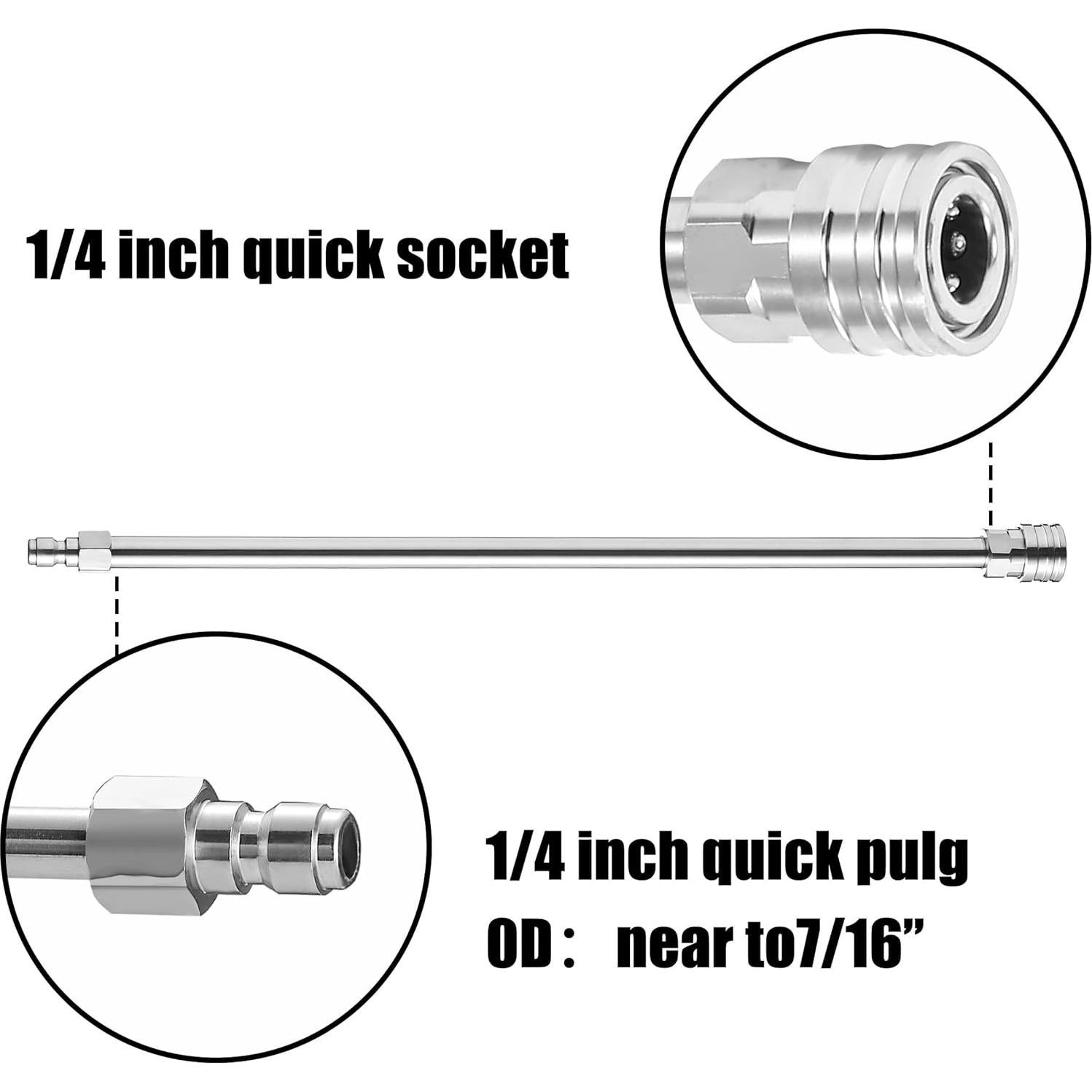 Varilla de Extensión M MINGLE para Lavadora a Presión 43 cm