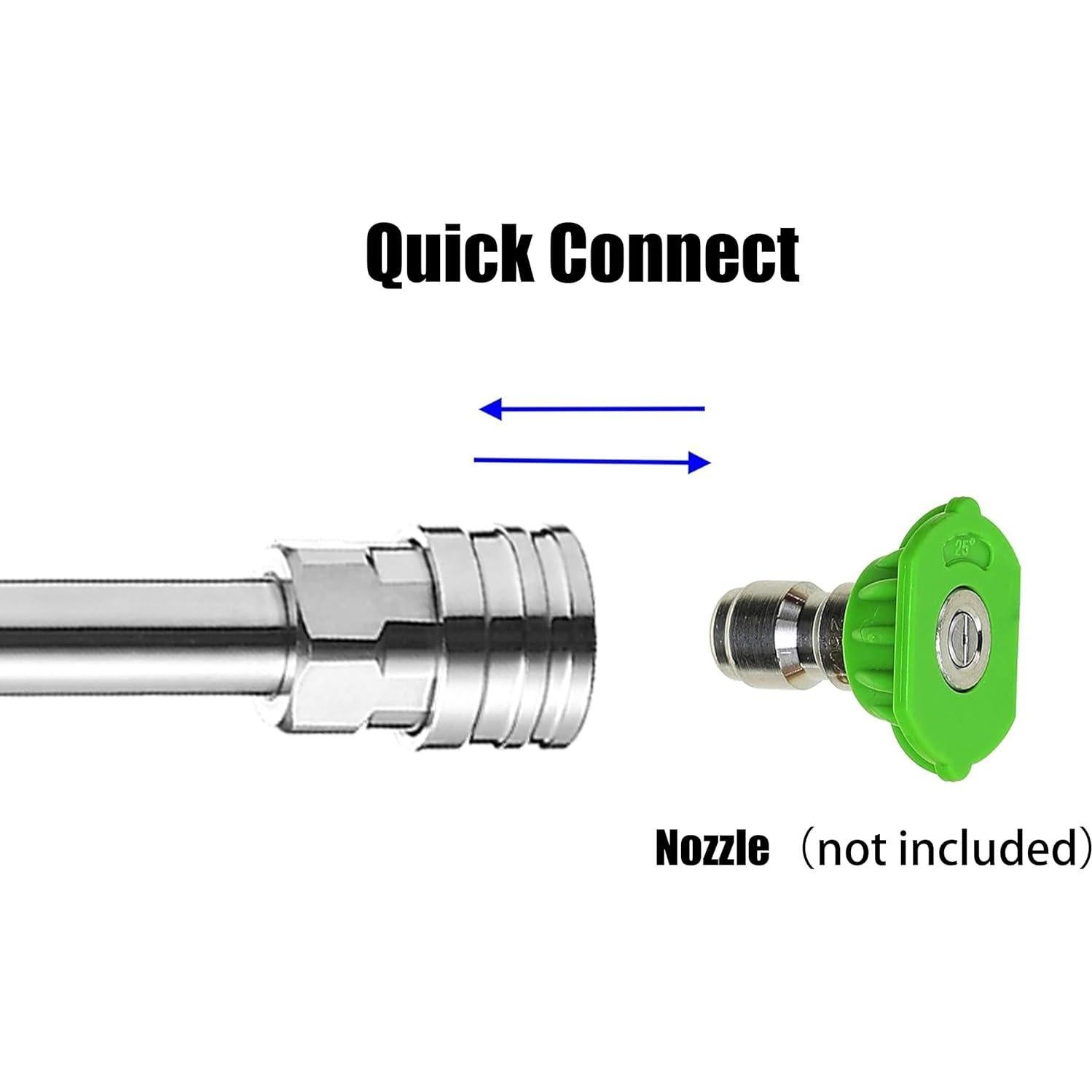 Varilla de Extensión M MINGLE para Lavadora a Presión 43 cm