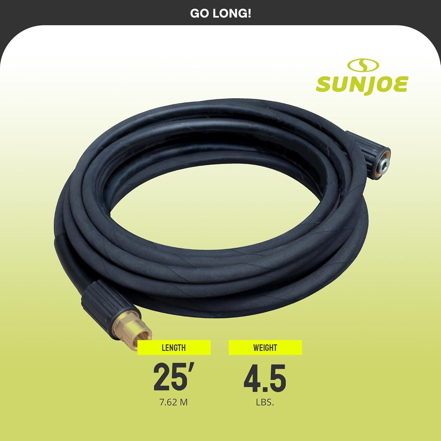 Manguera de Extensión Alta Presión Sun Joe SPX-25HD 7.62 m