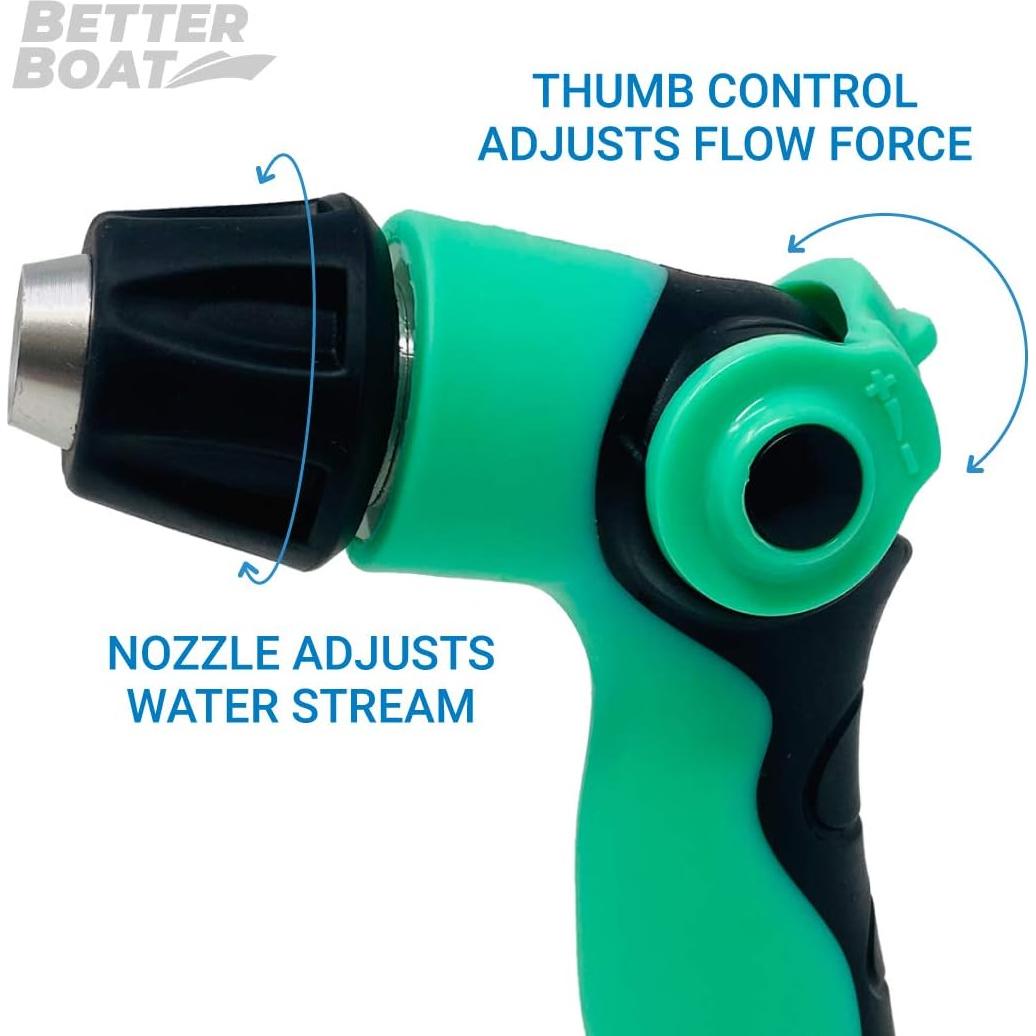 Boquilla de Manguera de Jardín Alta Presión Better Boat 13.34x8.89 cm
