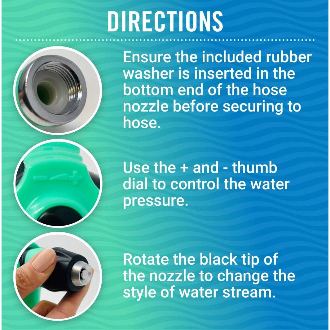 Boquilla de Manguera de Jardín Alta Presión Better Boat 13.34x8.89 cm