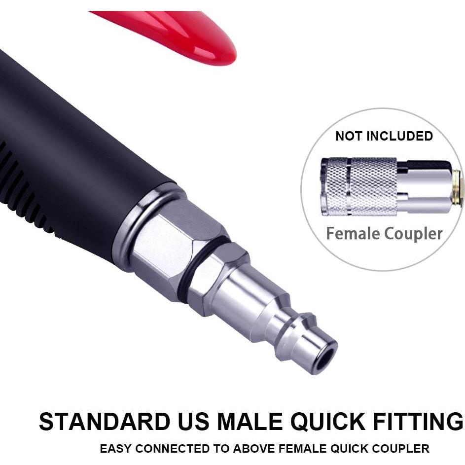 Pistola de Aire JASTIND Extensible 66 cm con Mango Antideslizante