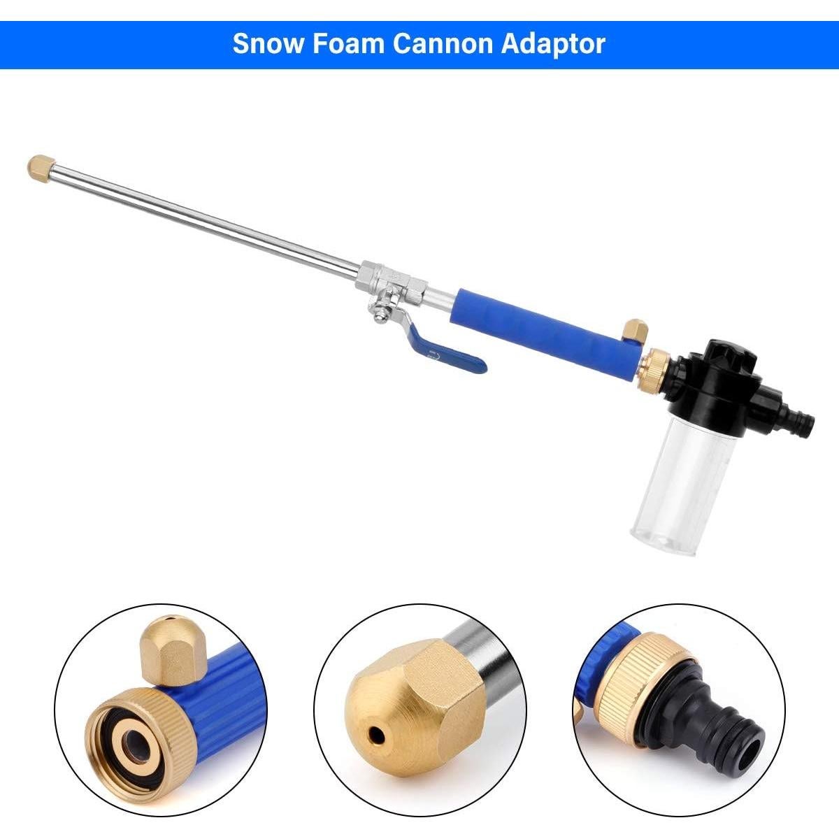 Pistola de Lavado a Presión Lalafancy 7 Set Azul con Jabón