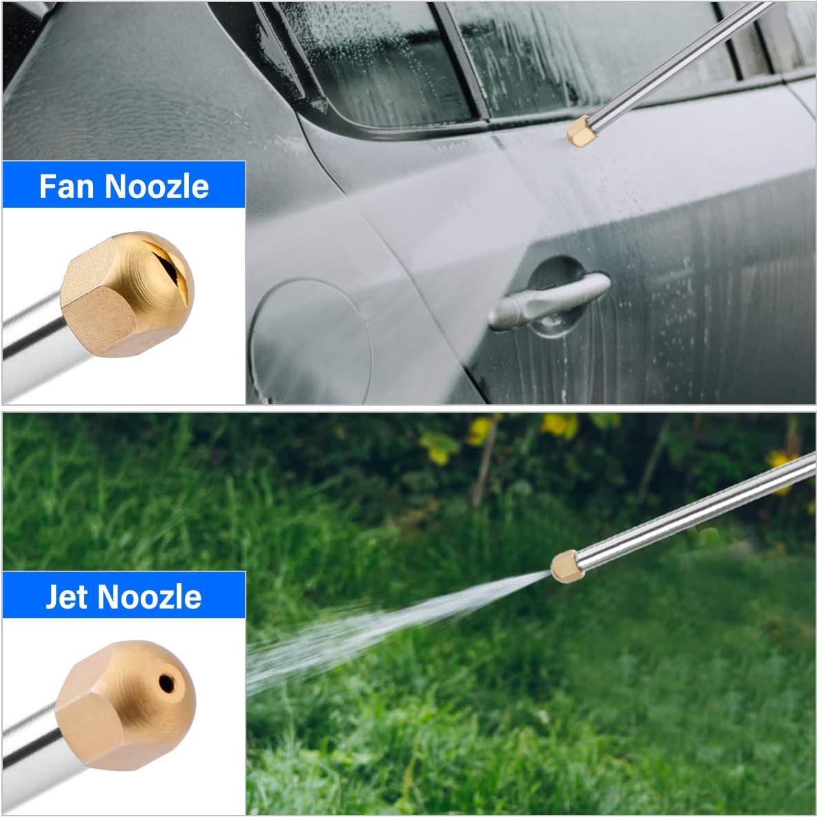 Pistola de Lavado a Presión Lalafancy 7 Set Azul con Jabón