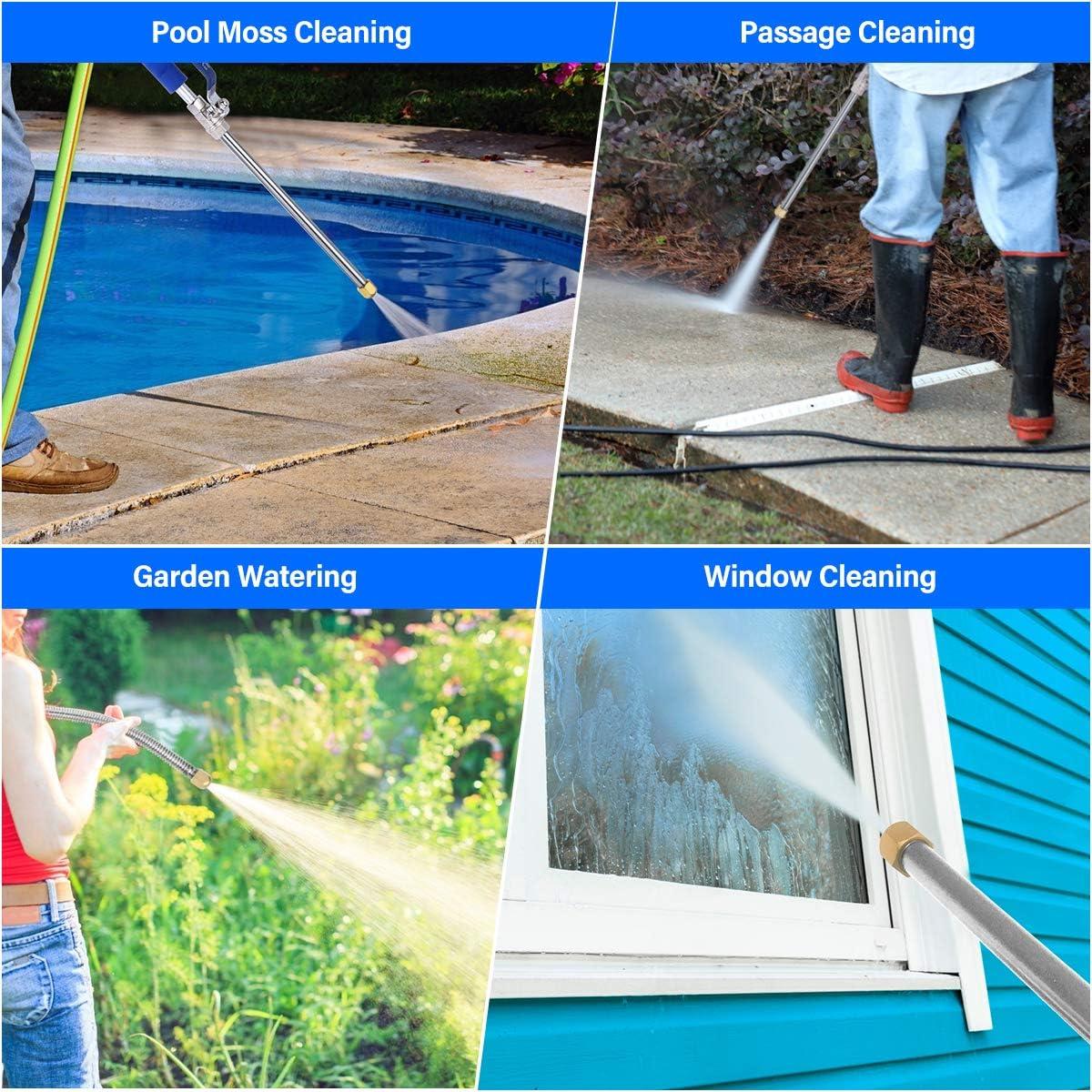 Pistola de Lavado a Presión Lalafancy 7 Set Azul con Jabón