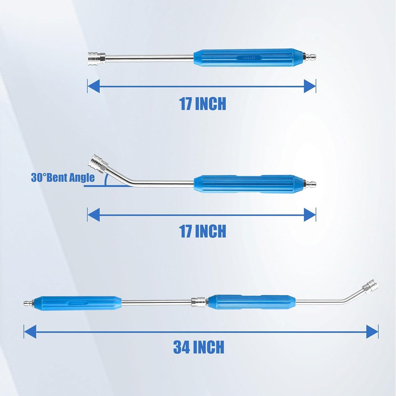 Varilla de Extensión JOEJET para Lavadora a Presión 43 cm