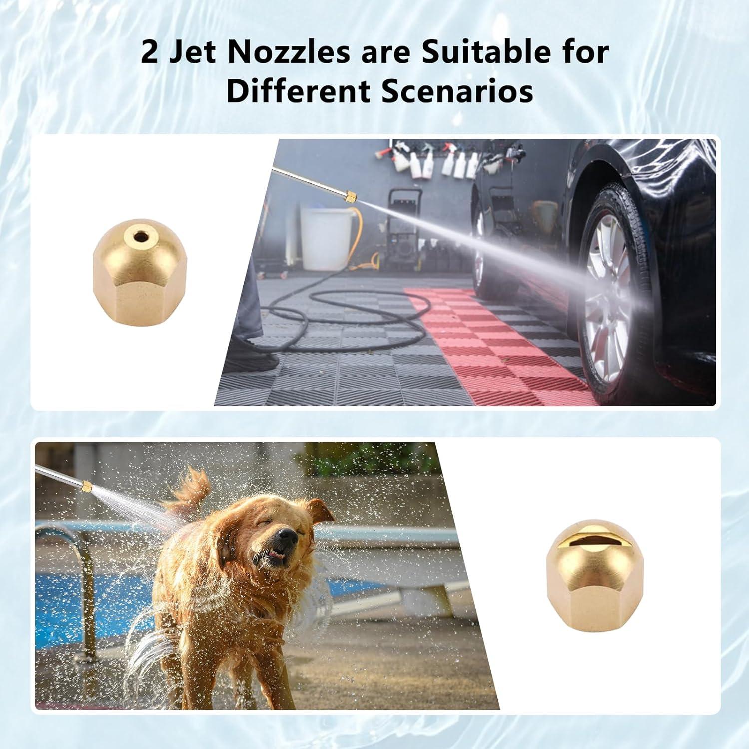 Boquilla de Chorro Jet Nozzle Black 45.72 cm para Manguera Jardín