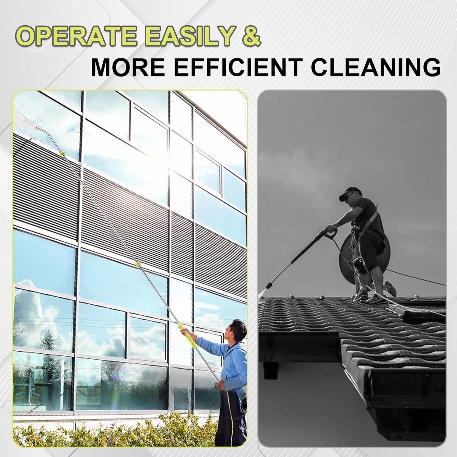 Varilla de Extensión para Lavadora a Presión FIXFANS 304.8 cm