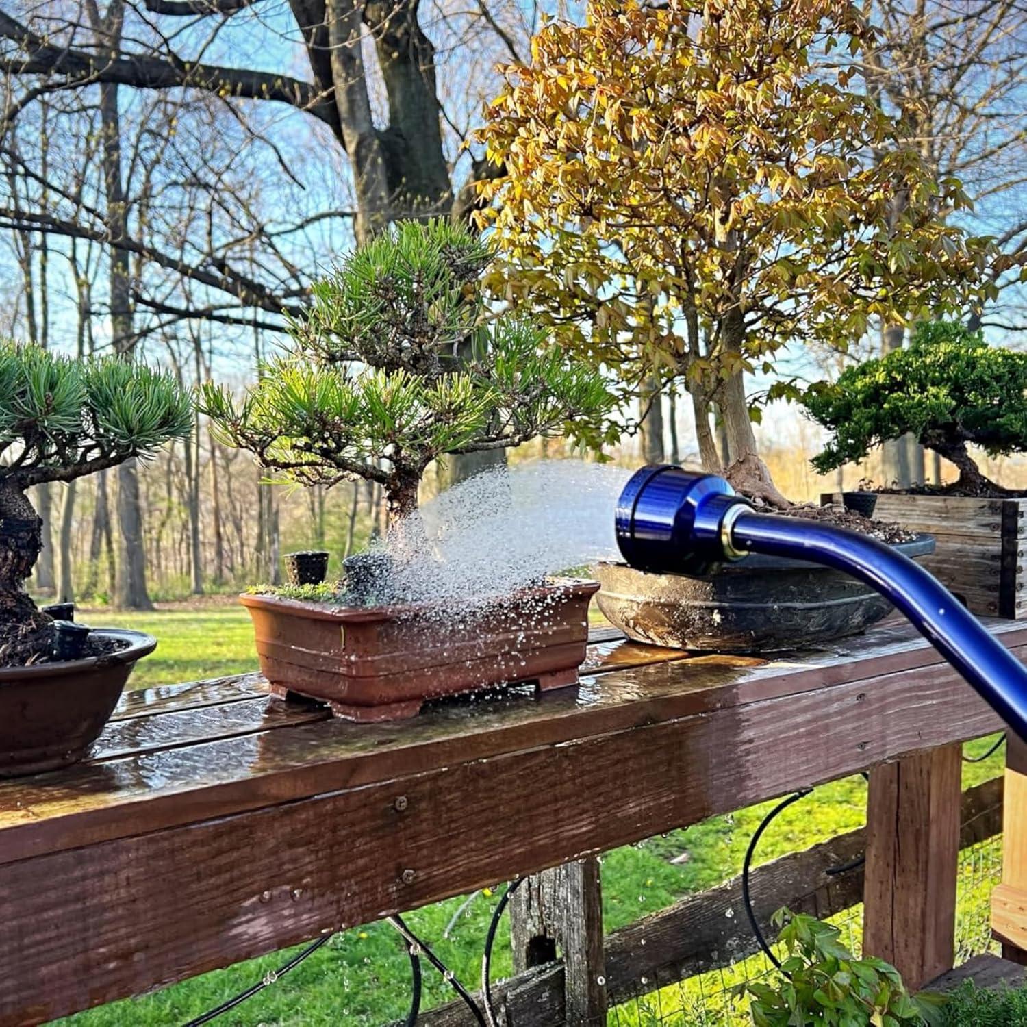 Vara de Riego Green Mount 61 cm con Cabezal de Acero Inoxidable