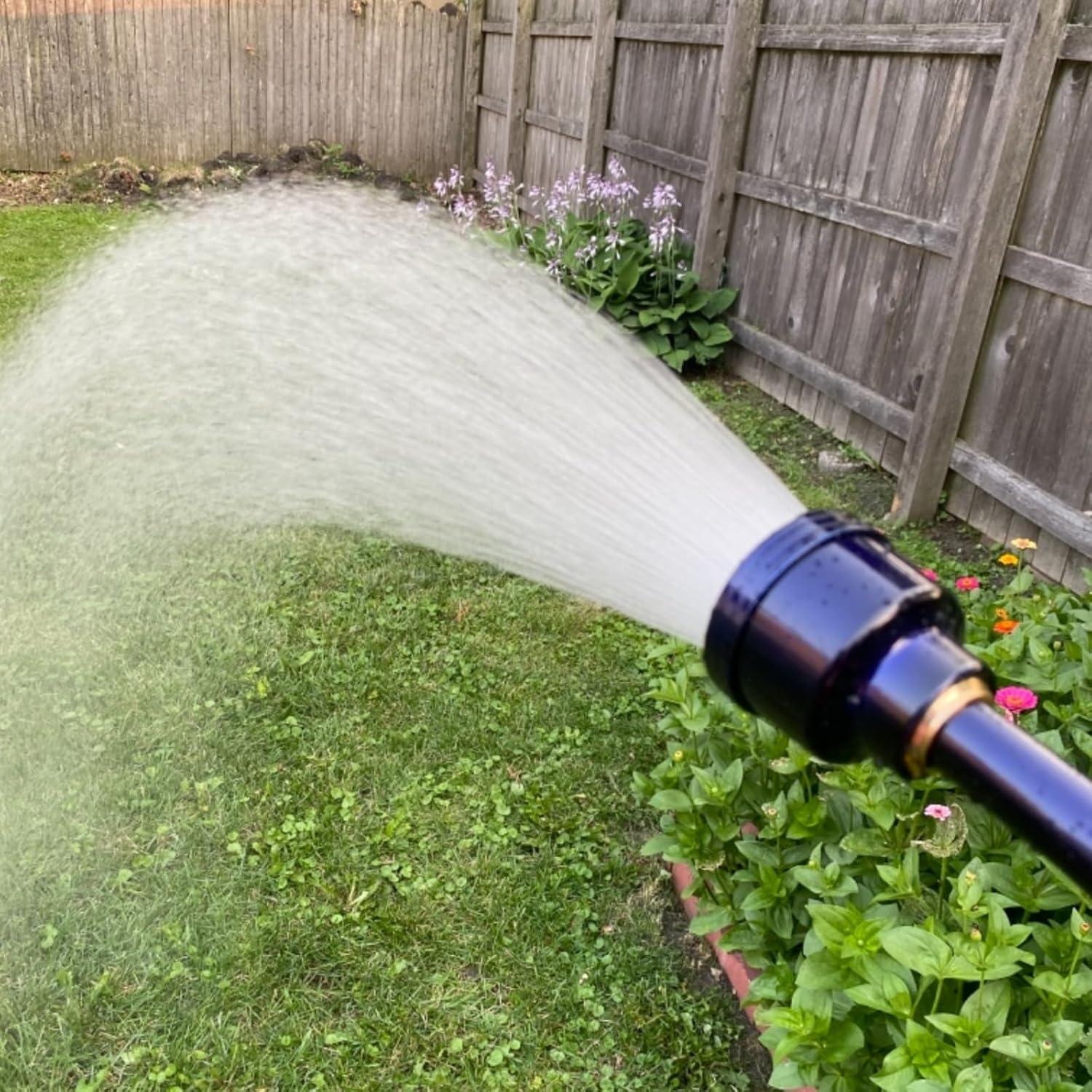 Vara de Riego Green Mount 61 cm con Cabezal de Acero Inoxidable