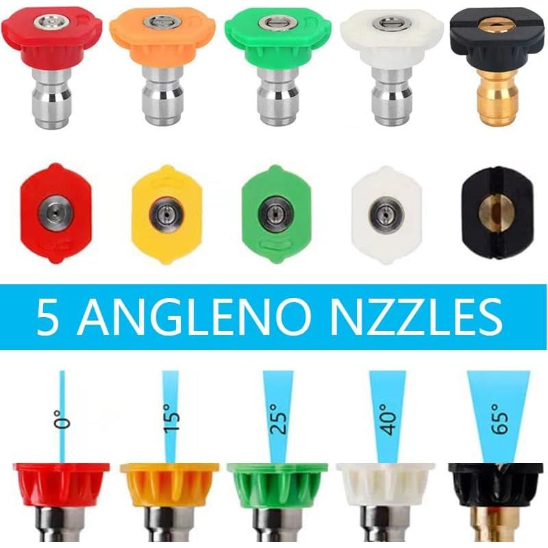 Juego de 8 Piezas de Varilla de Lavado a Presión JIUSHENG