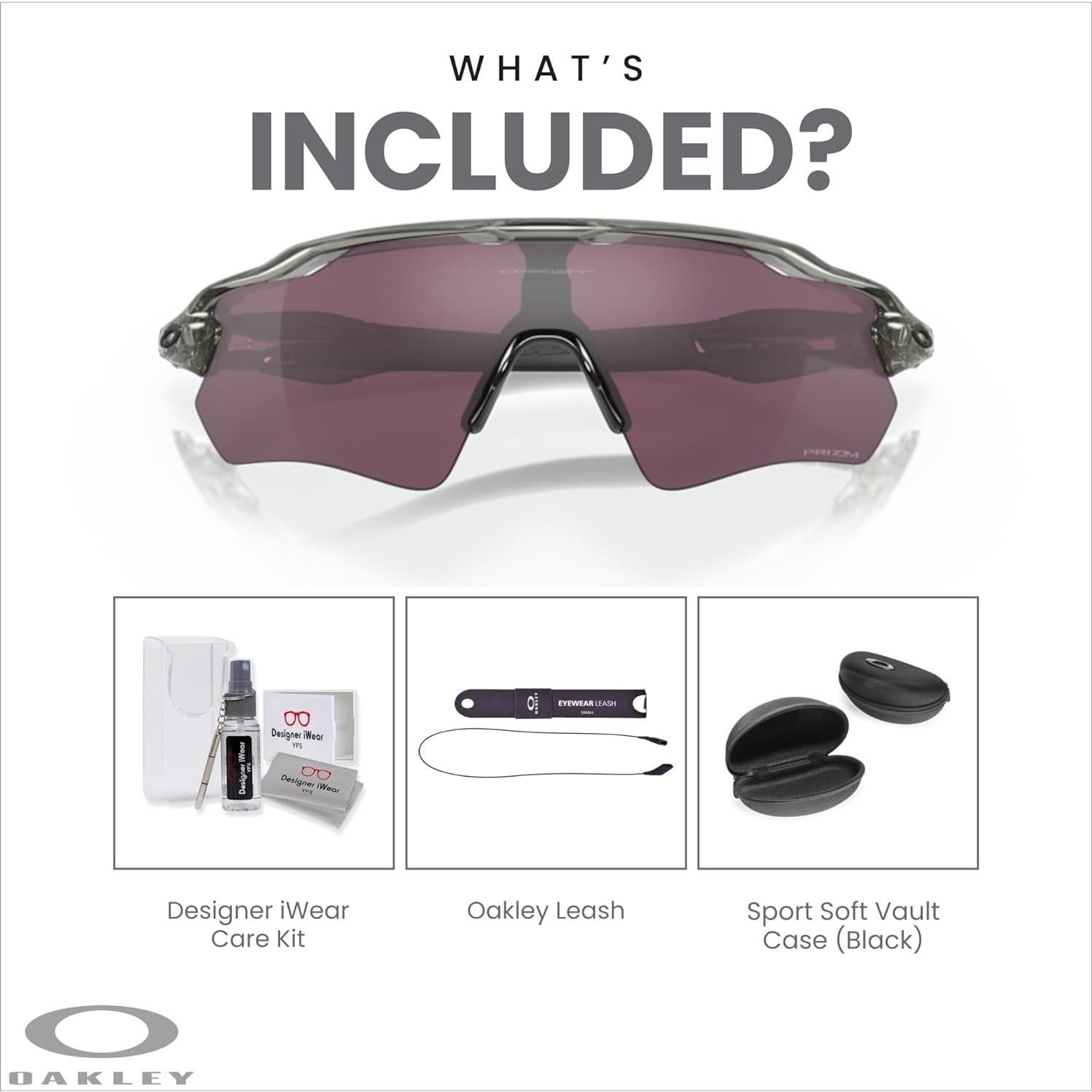 Gafas de sol Oakley Radar EV Path + Correa + Kit de cuidado