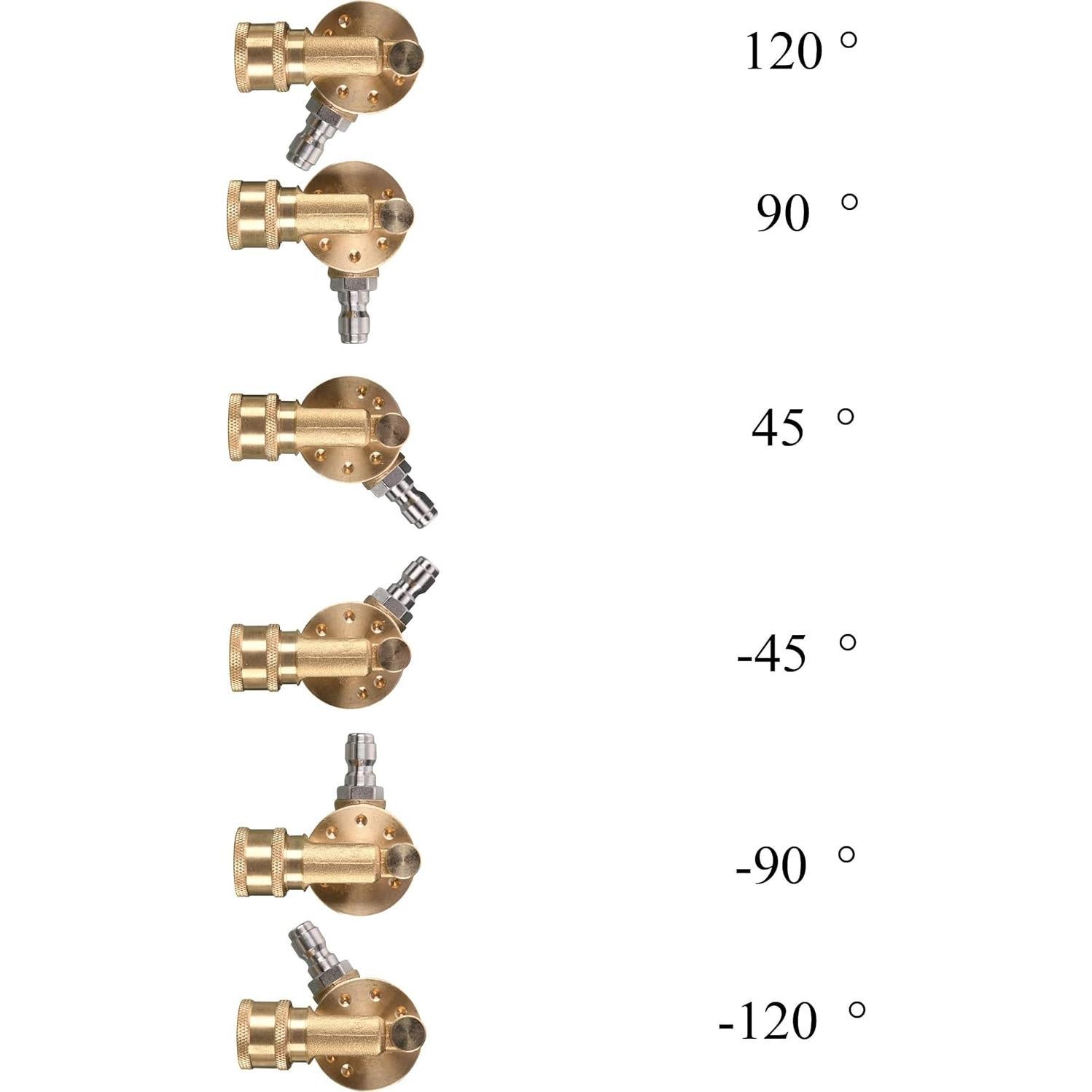 Acoplador Pivotante Tool Daily 1/4'' para Lavadora a Presión