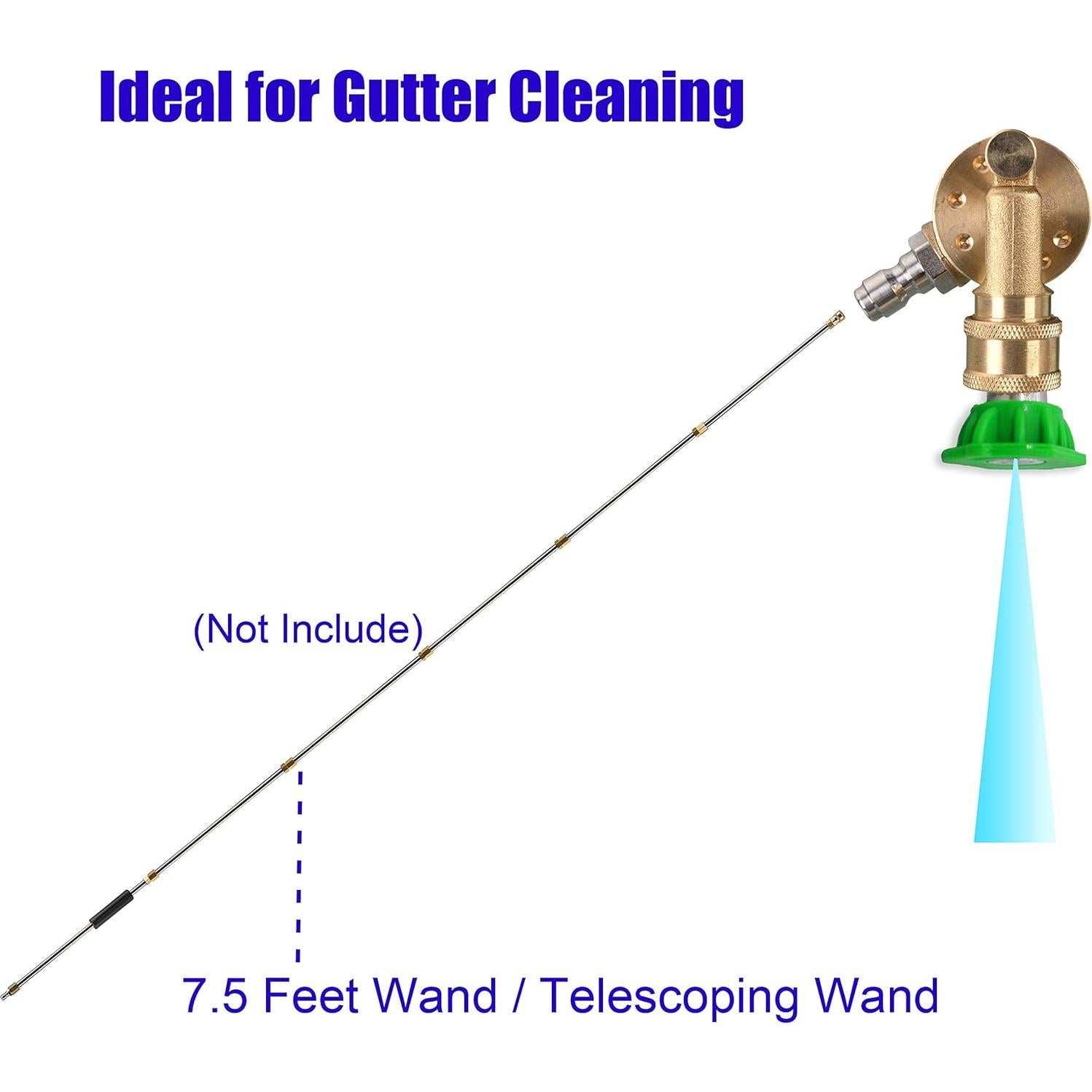 Acoplador Pivotante Tool Daily 1/4'' para Lavadora a Presión