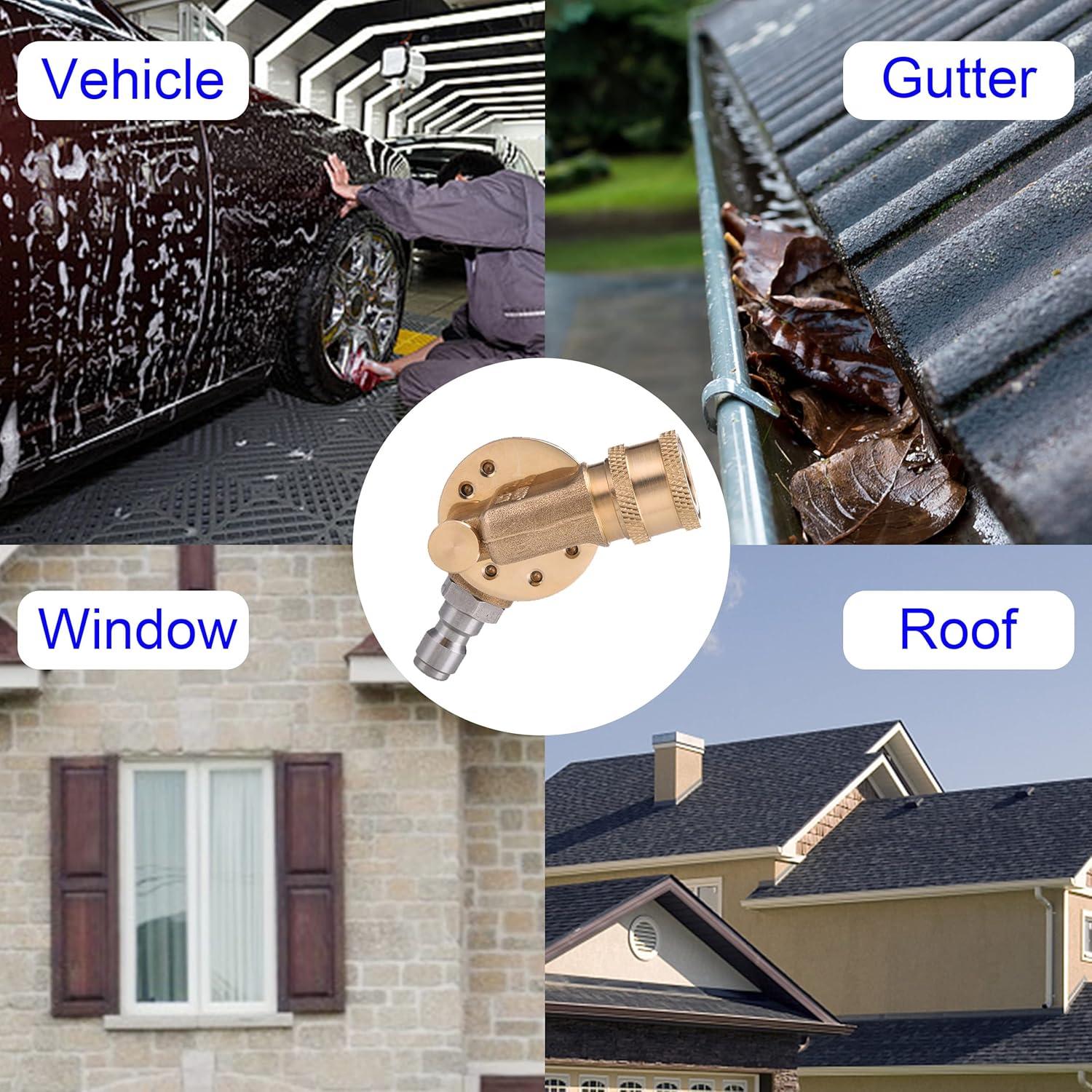 Kit Acoplador Pivotante PWACCS 240° con 7 Boquillas 4500 PSI