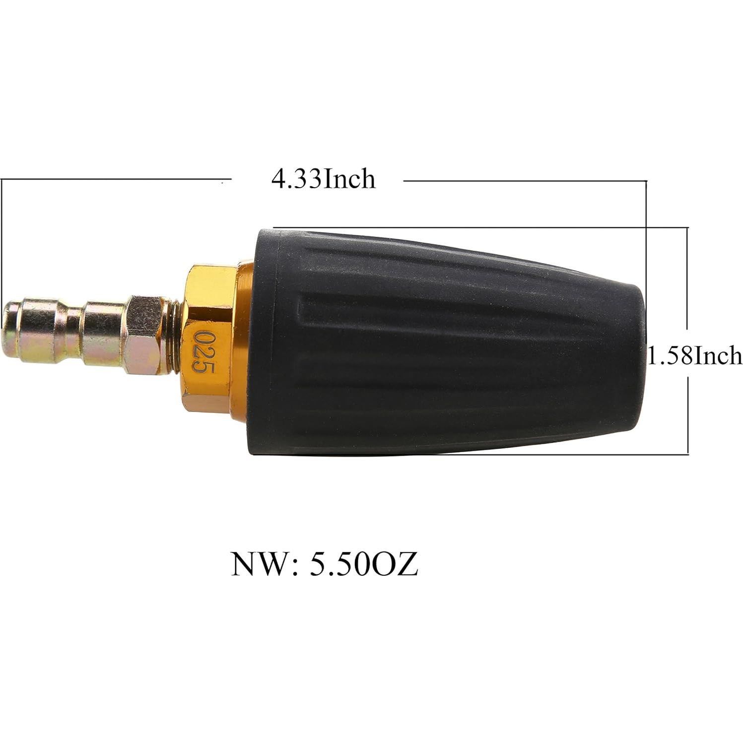 Boquilla Turbo Tool Daily 1/4" para Lavadoras de Presión 172 Bar