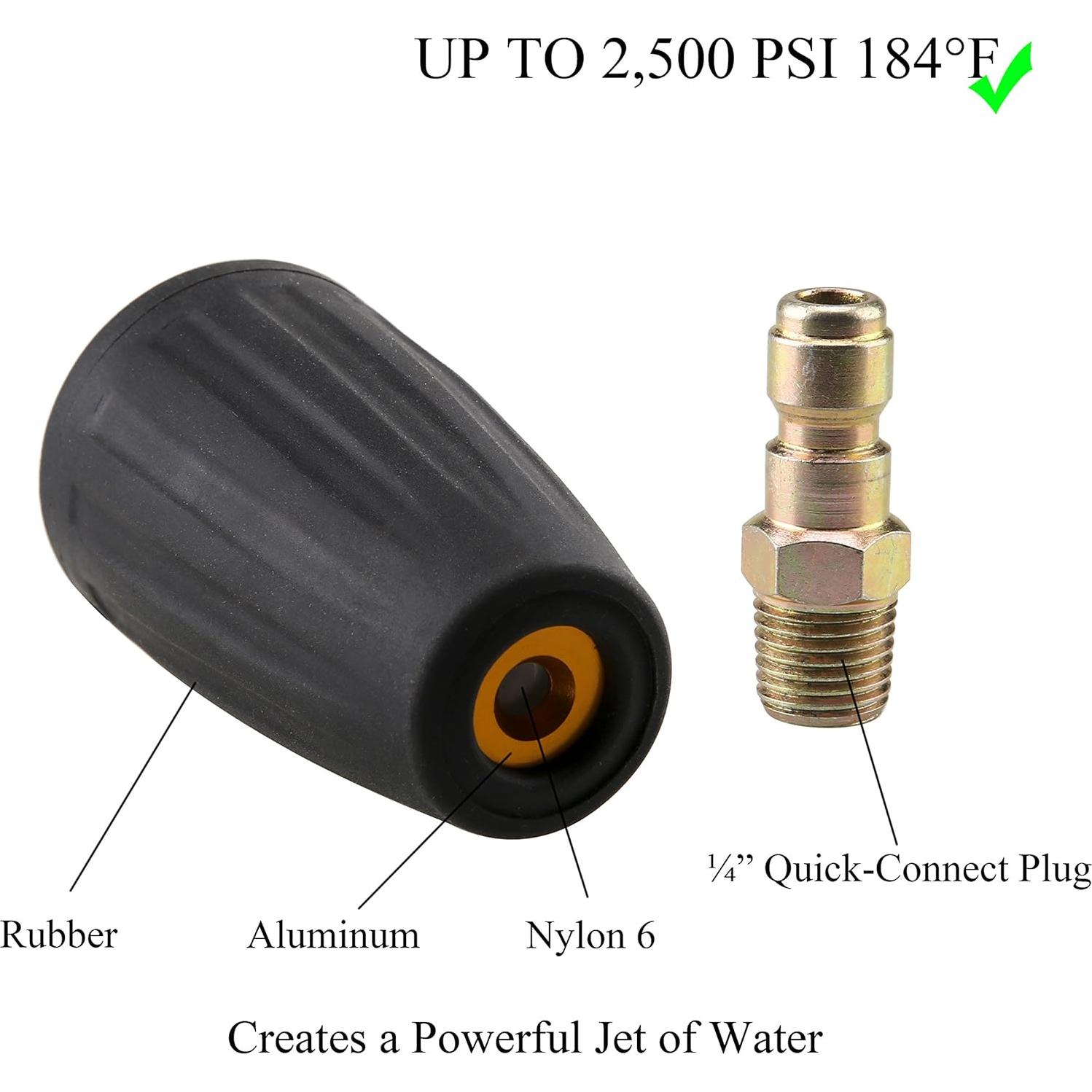 Boquilla Turbo Tool Daily 1/4" para Lavadoras de Presión 172 Bar