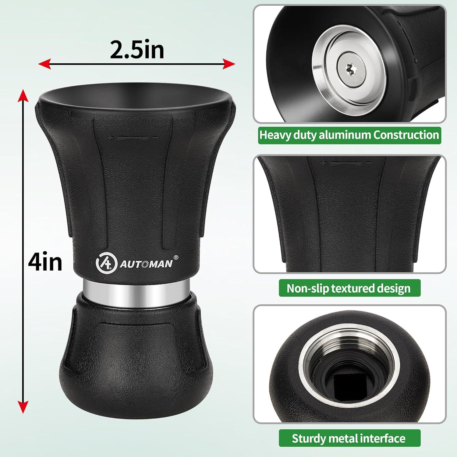 Boquilla de Manguera de Jardín AUTOMAN Alta Resistencia - 2 Piezas