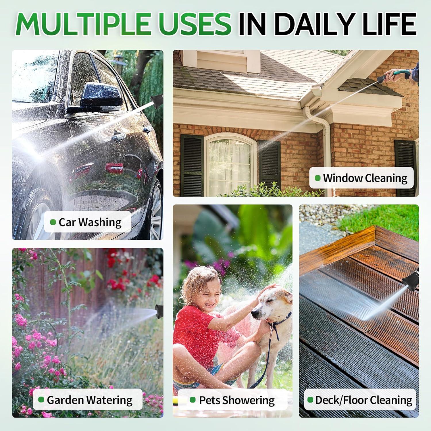 Boquilla de Manguera de Jardín AUTOMAN Alta Resistencia - 2 Piezas