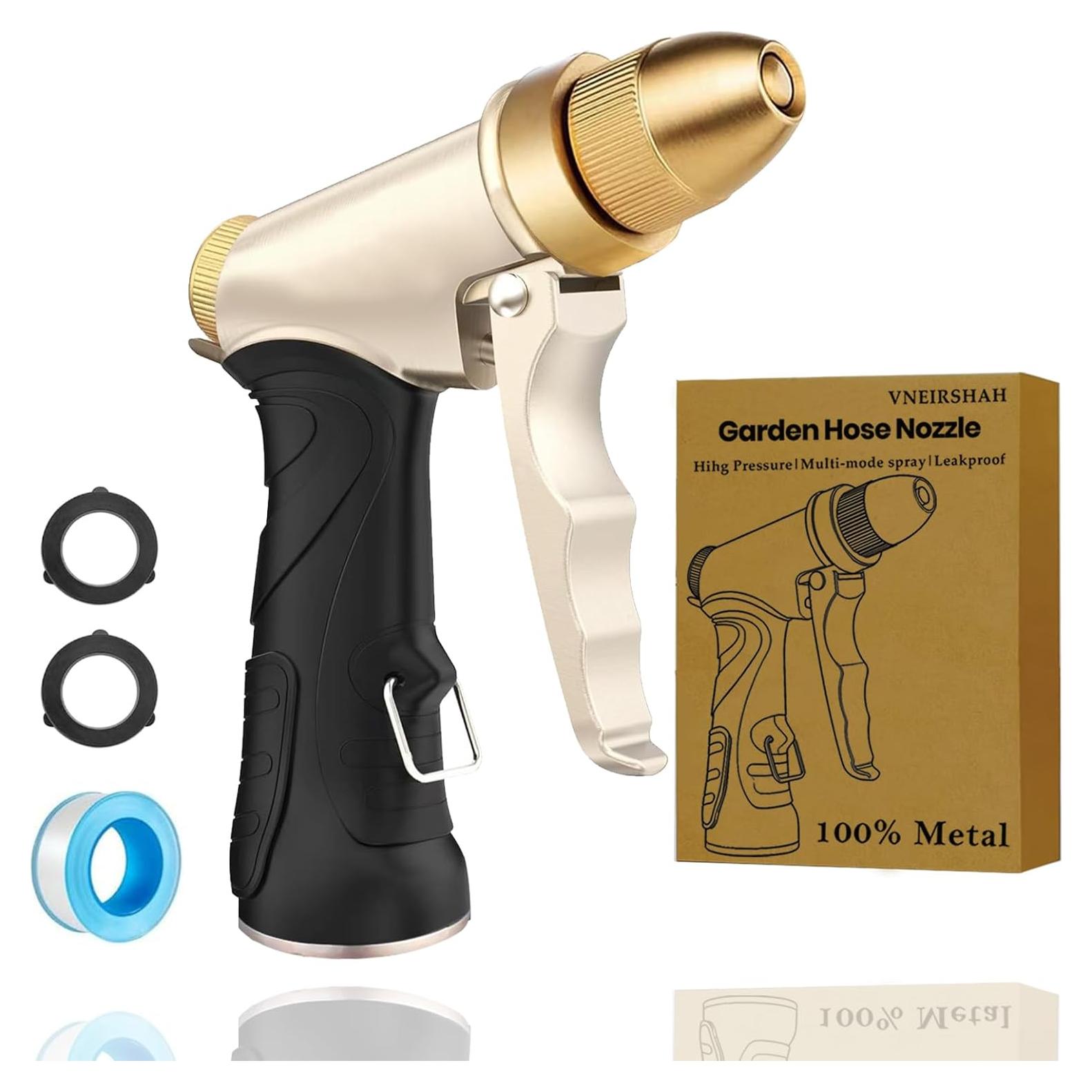 Boquilla de Jardín VNEIRSHAH de Metal Ajustable 11.81cm