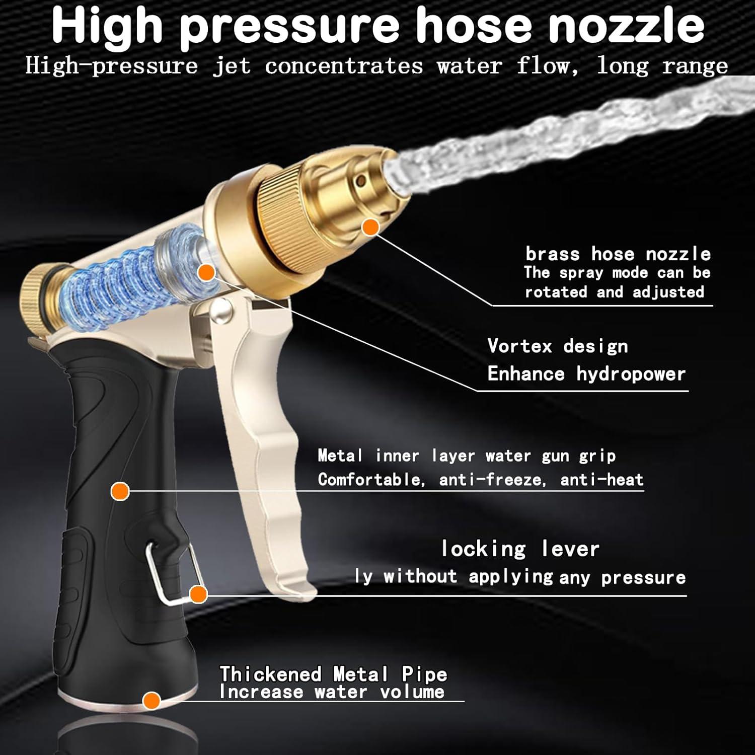 Boquilla de Jardín VNEIRSHAH de Metal Ajustable 11.81cm