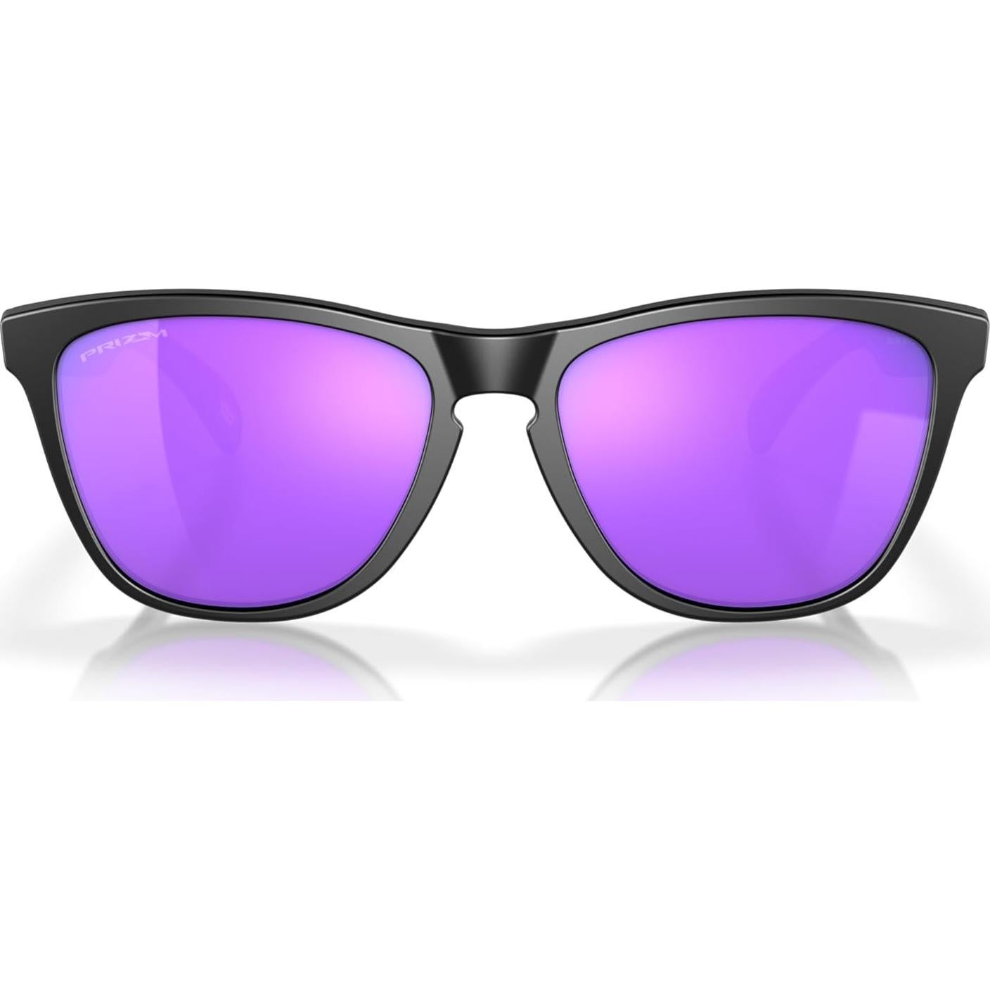 Gafas de sol Oakley Frogskins 55mm Negro Mate Prizm Violeta