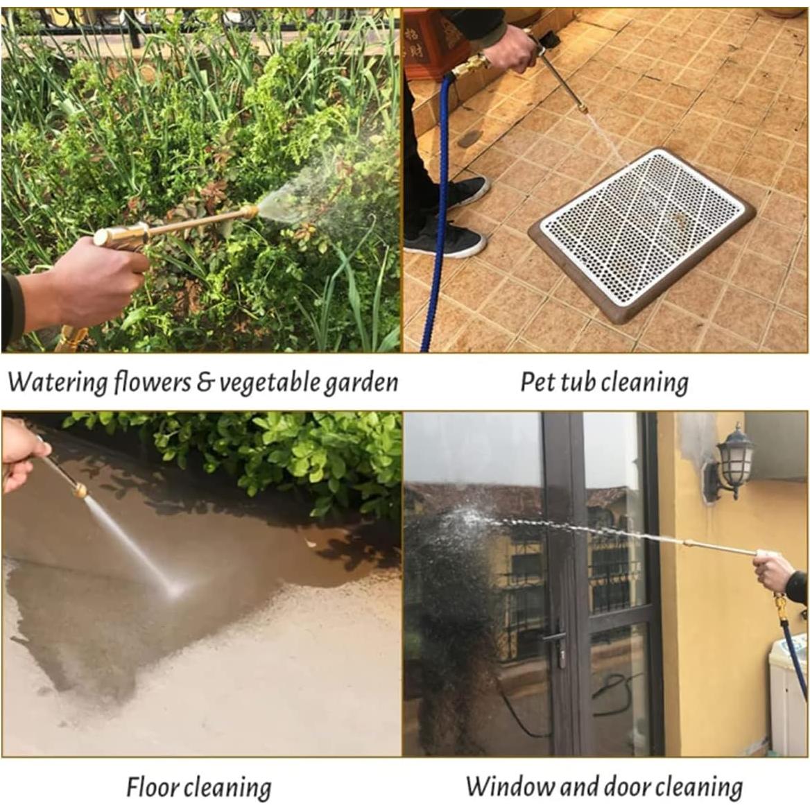 Boquilla de Manguera de Jardín HLWQ de Alta Presión 272g