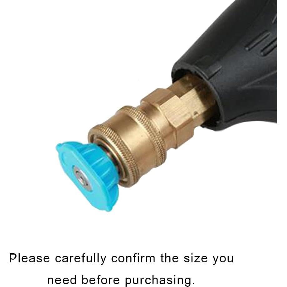 Boquillas de Pulverización ZLKSKER para Lavadora a Presión 4000 PSI