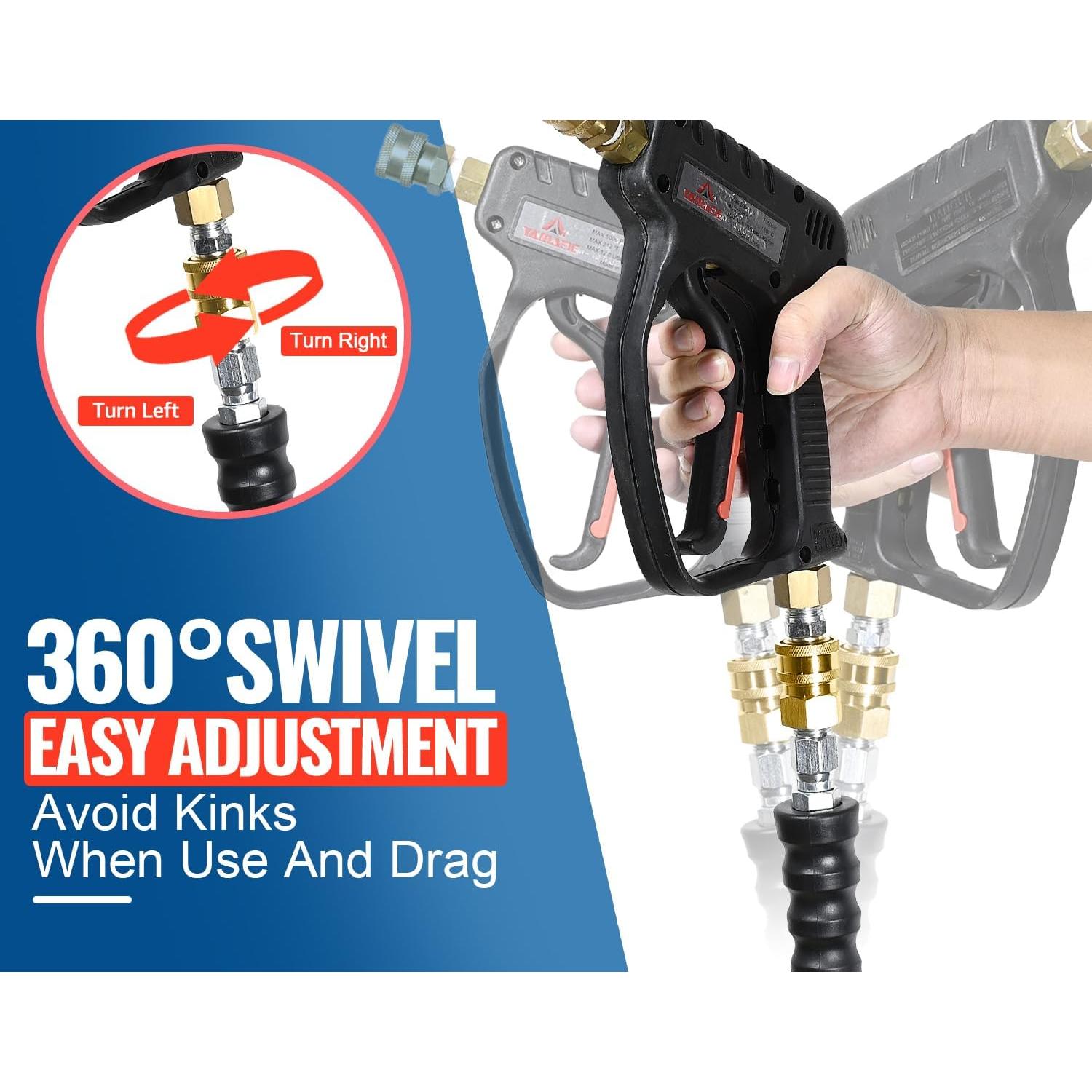 Manguera de Lavadora a Presión YAMATIC 30.48 m 4200 PSI