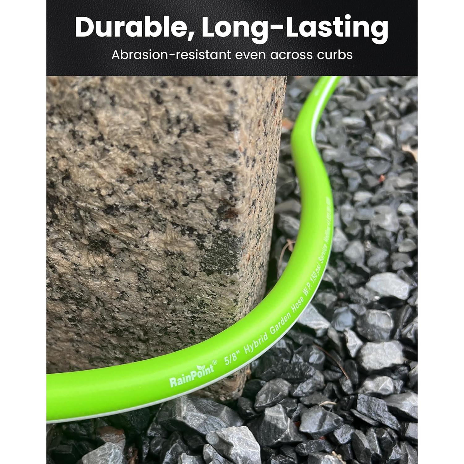 Manguera de Jardín RAINPOINT 15m Flexible y Resistente