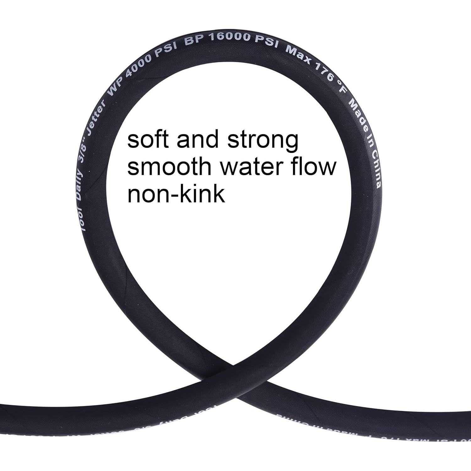 Manguera de presión Tool Daily 1.22 m M22 hembra 3/8 NPT