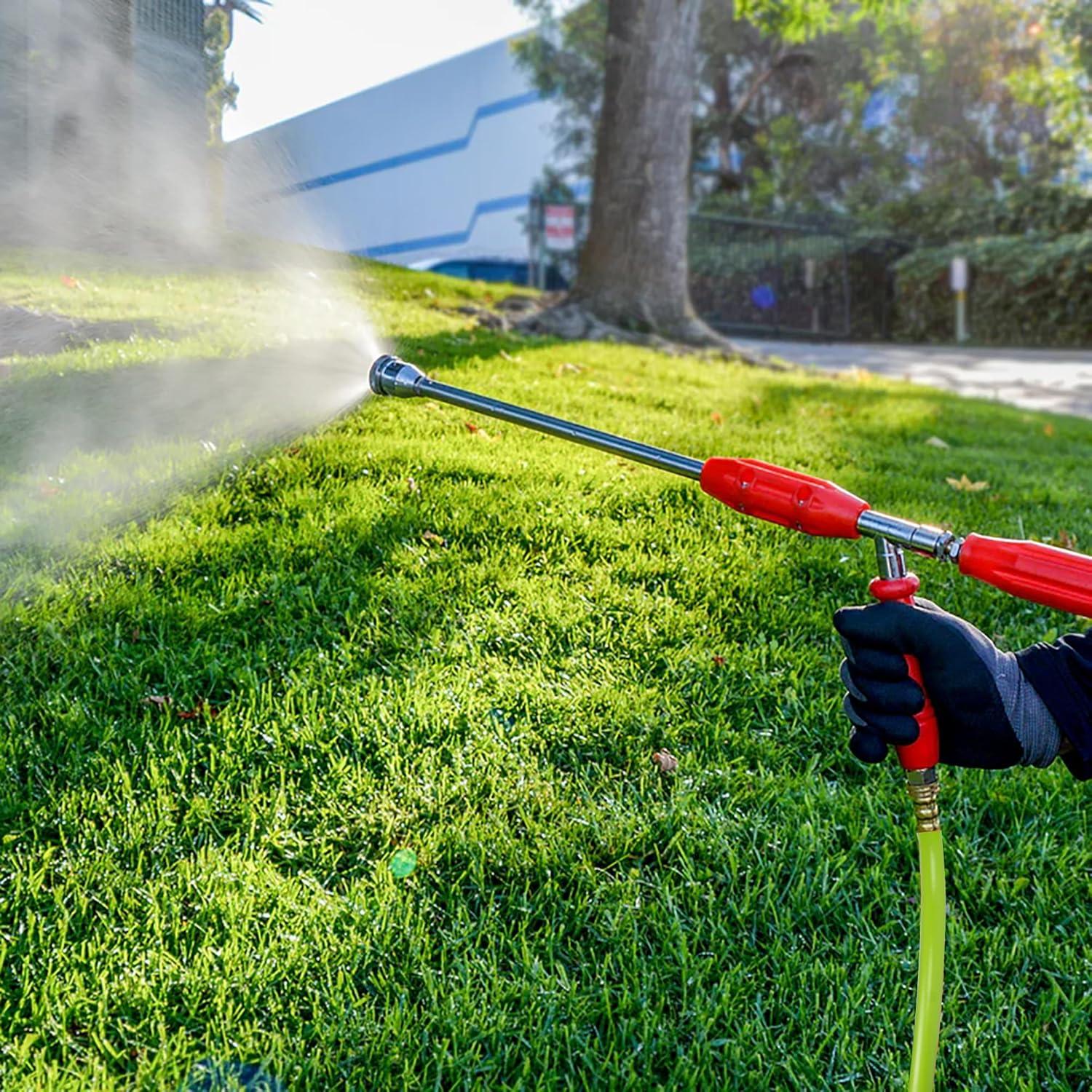 Manguera de Lavadora a Presión Hourleey 9.14 m Verde 6200 PSI