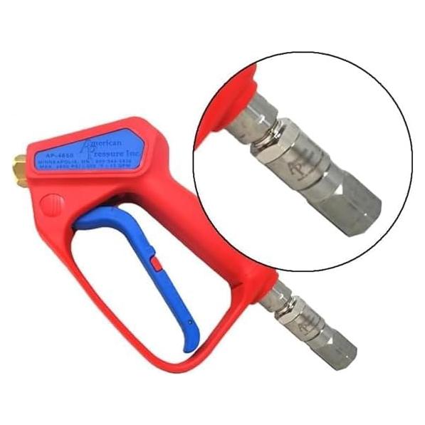 Combo Pistola de Gatillo y Giratorio American Pressure 4000 PSI