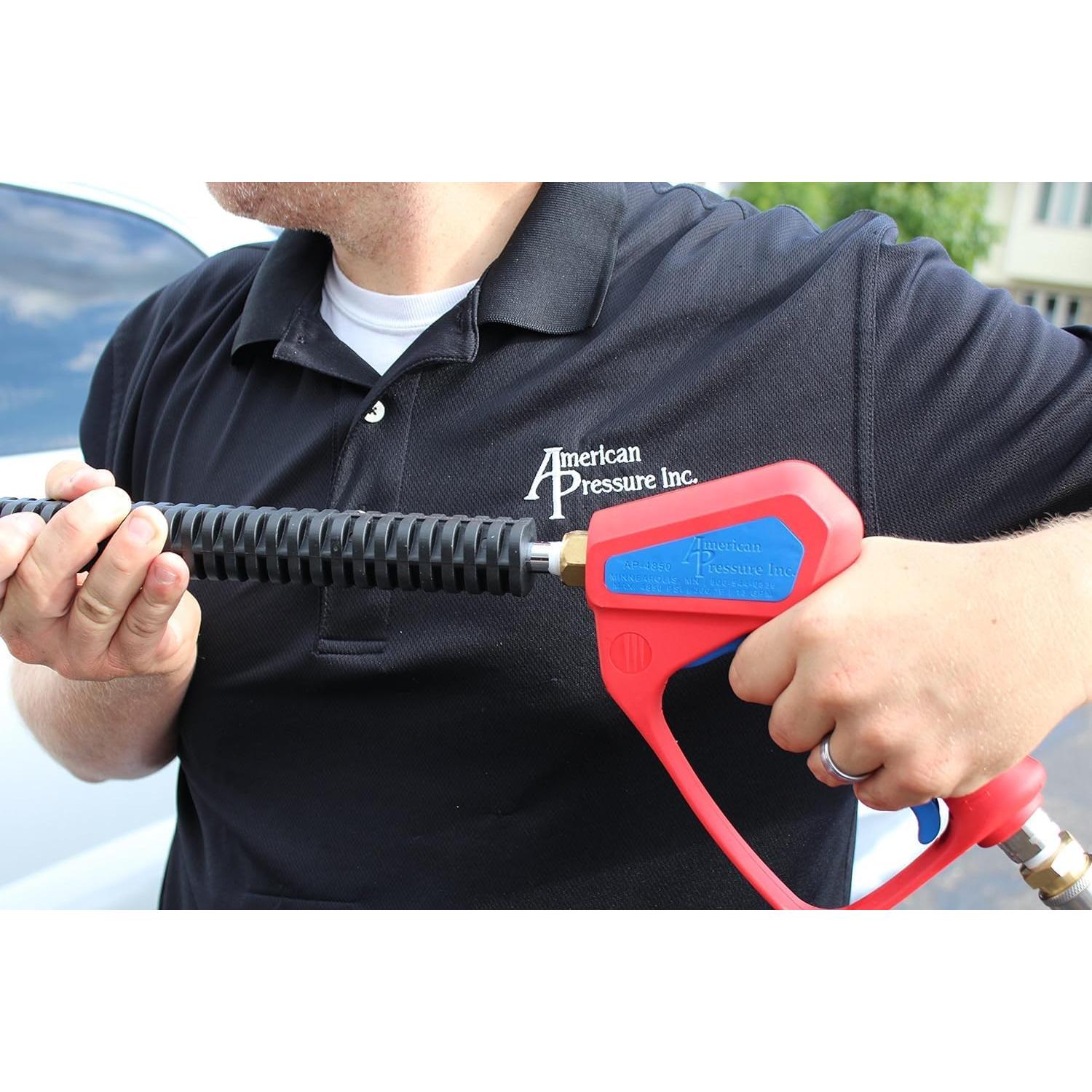 Combo Pistola de Gatillo y Giratorio American Pressure 4000 PSI