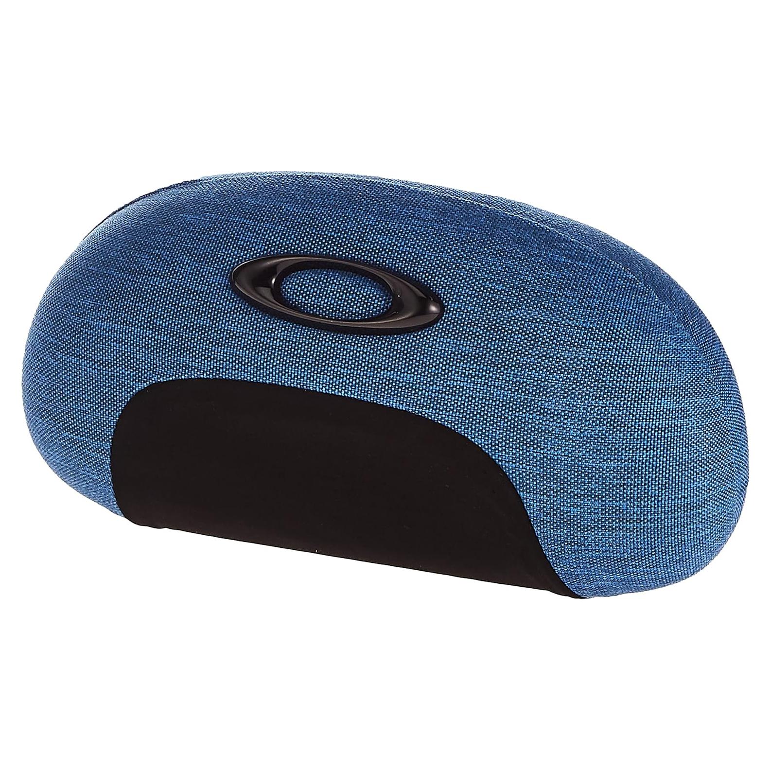 Estuche de Gafas de Sol Oakley Ellipse O Negro con Azul