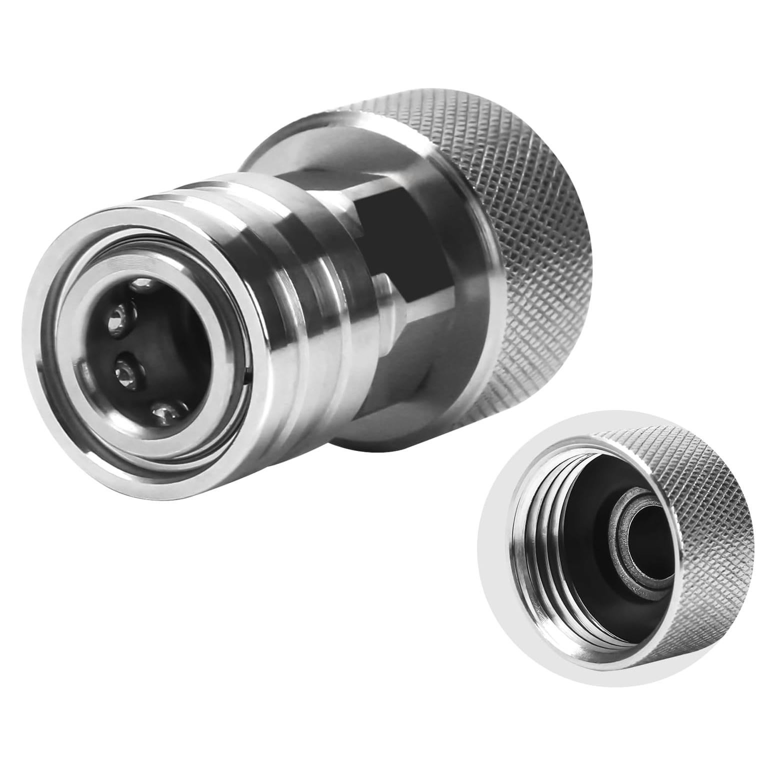 Adaptador de Manguera de Jardín VIPRUSH 3/4" GHT a 1/4" Rápido