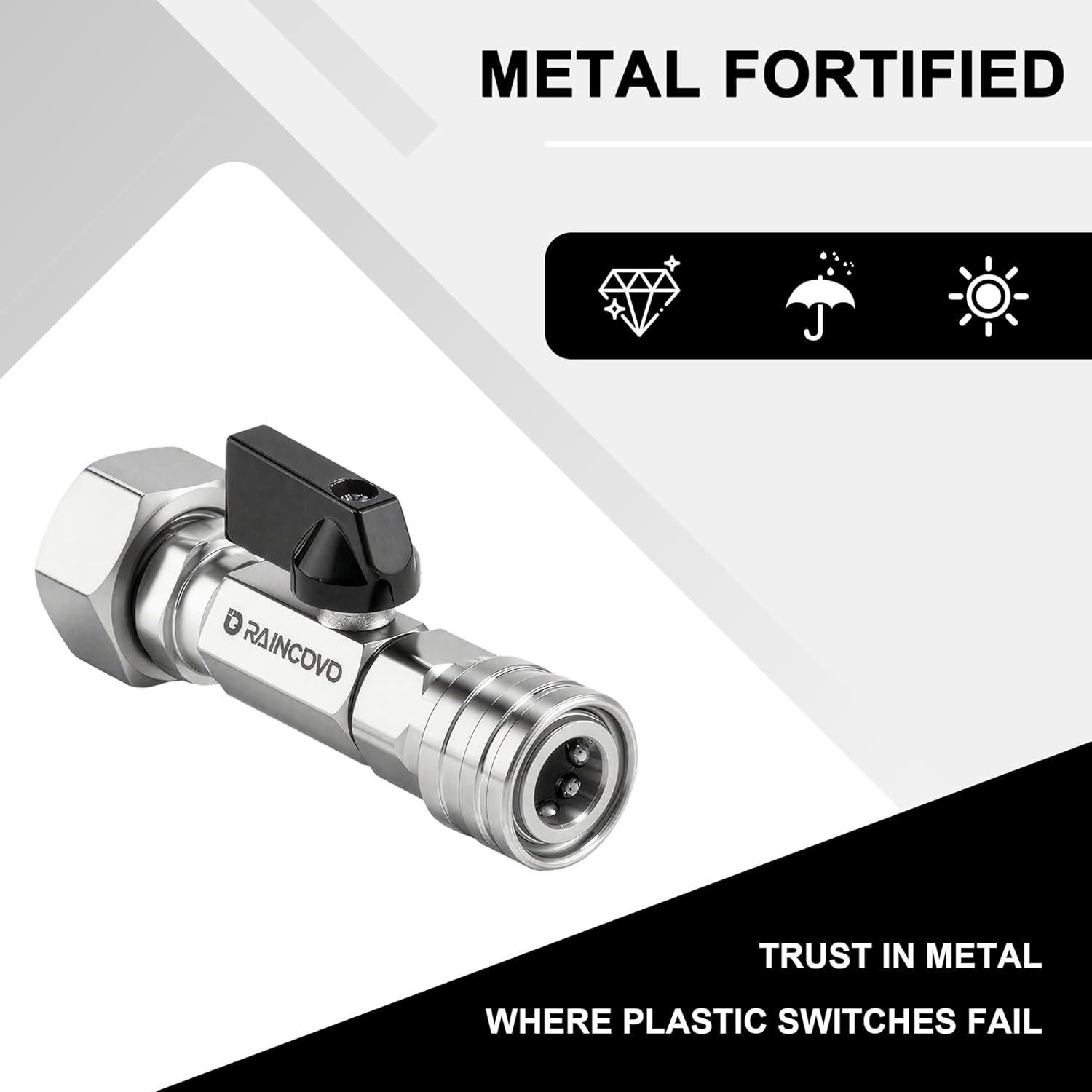 Adaptador de Manguera a Lavadora a Presión Raincovo 3/4" GHT