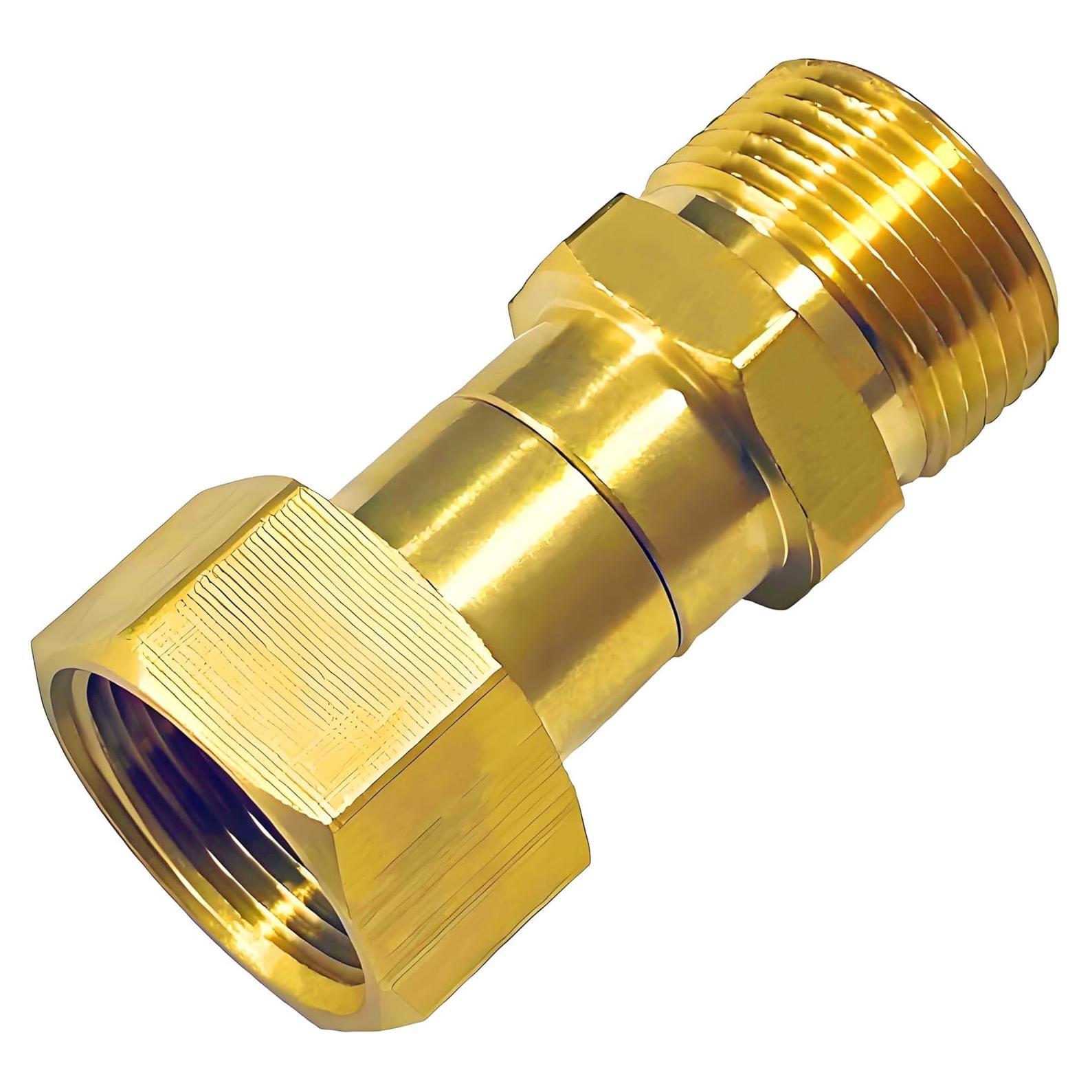 Conector Giratorio M22 14mm LeleoCar 360 Grados Acero Inoxidable