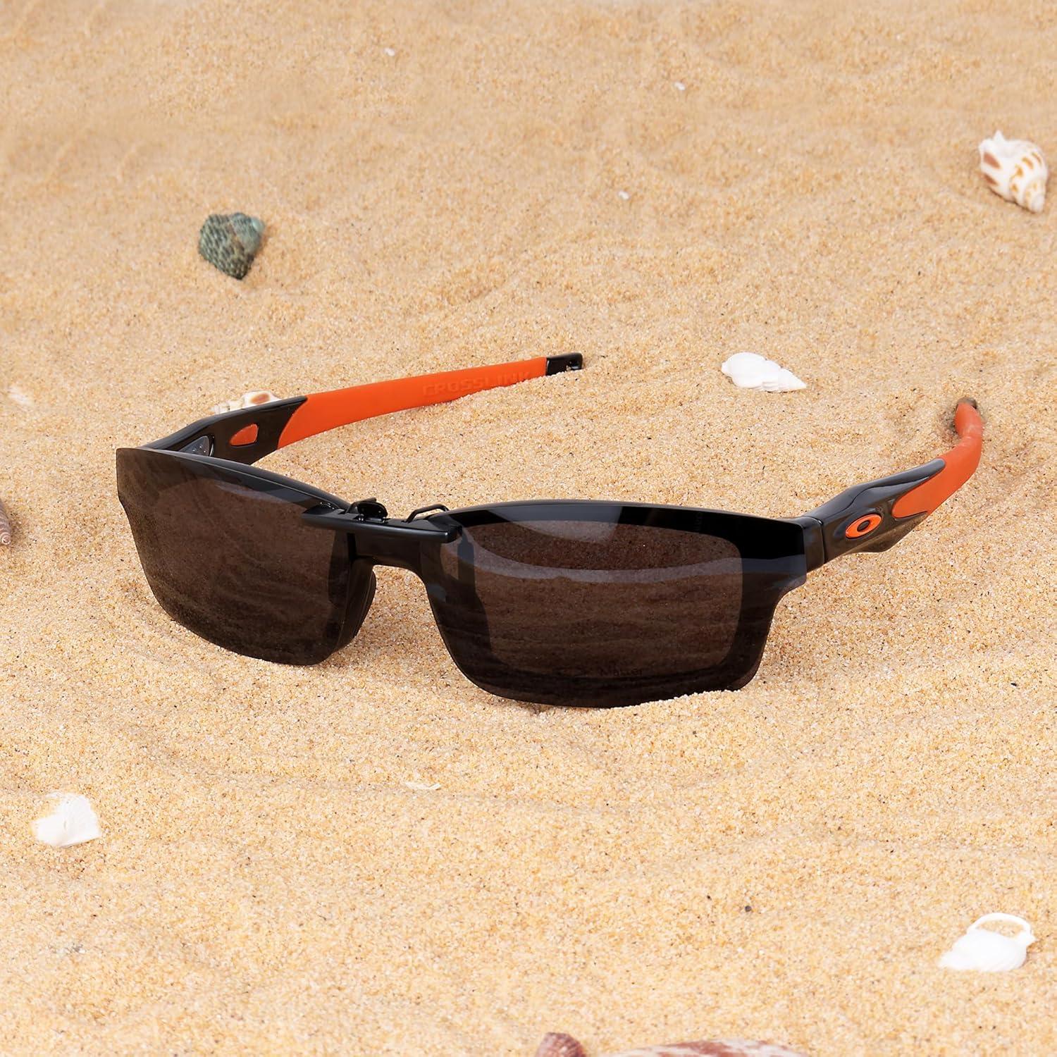 Gafas de sol CLIP-ON polarizadas para Oakley Crosslink 53x17