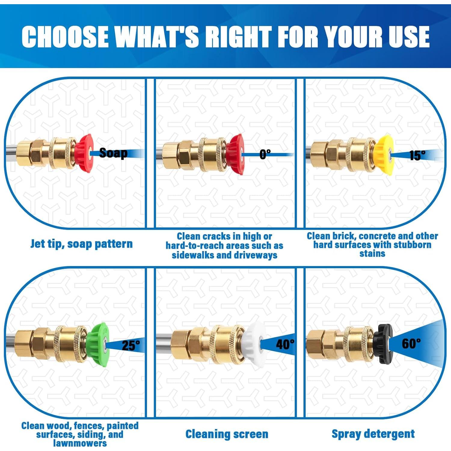 Varilla de Extensión para Lavadora a Presión GDHSWJ 2.4m