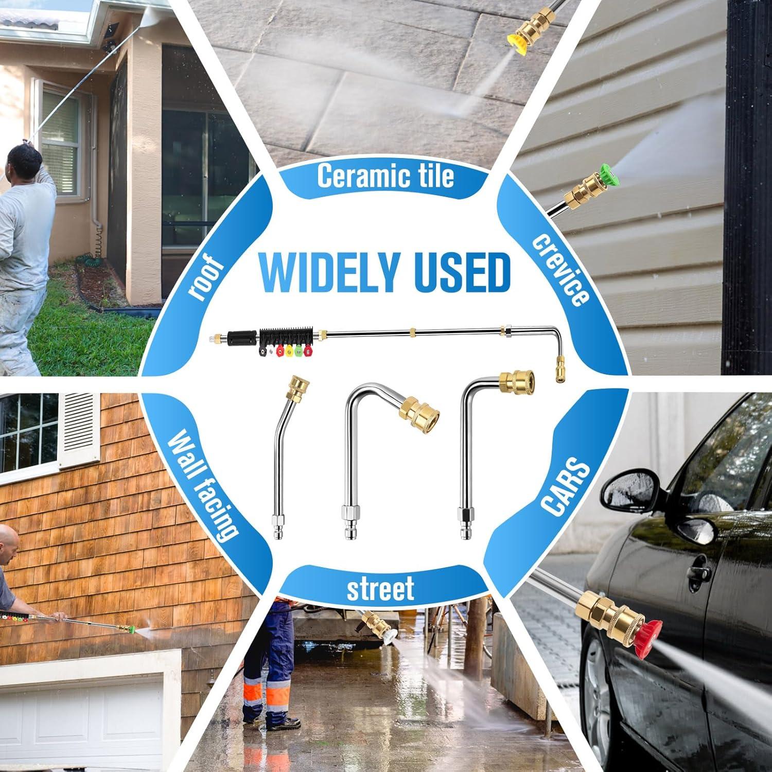 Varilla de Extensión para Lavadora a Presión GDHSWJ 2.4m