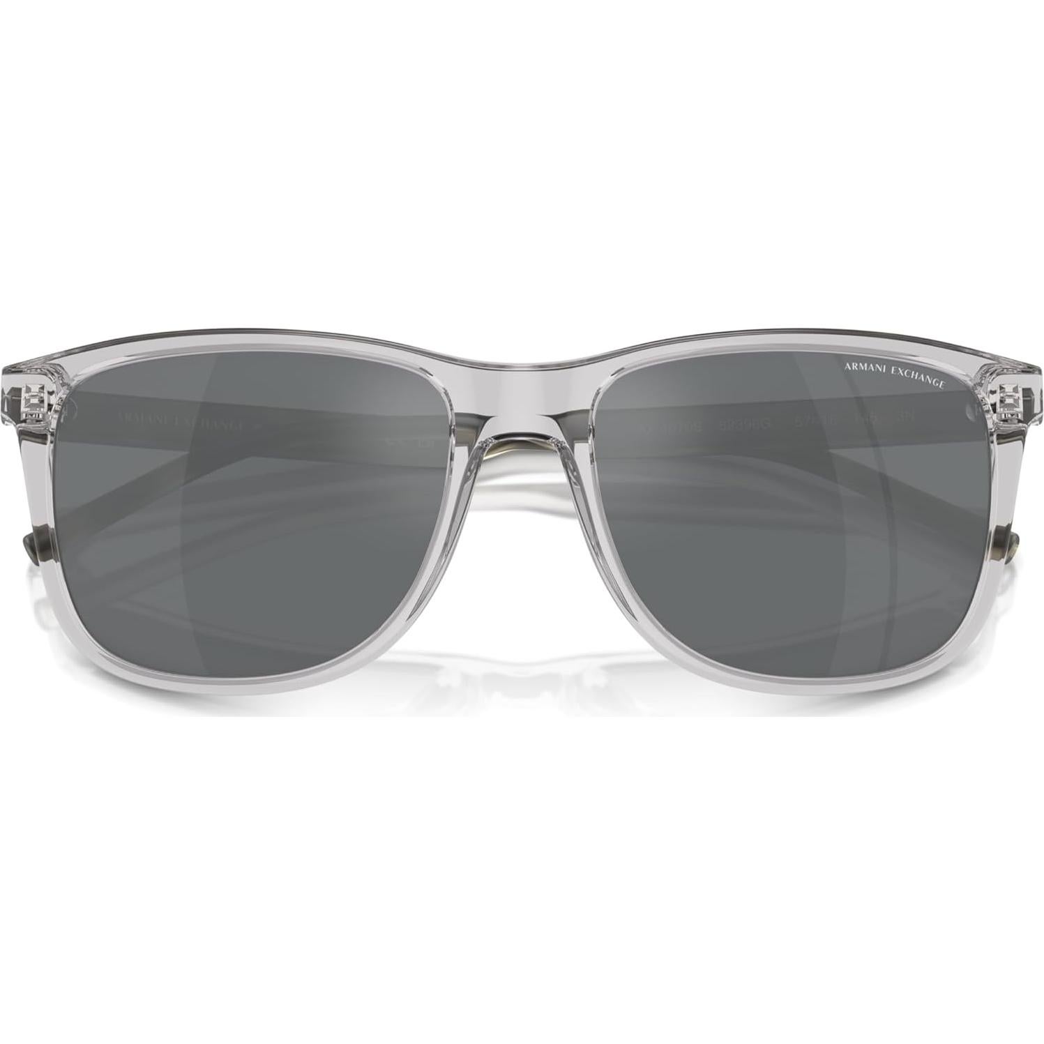 Gafas de Sol Armani Exchange Hombre 57mm Marco Gris Espejado
