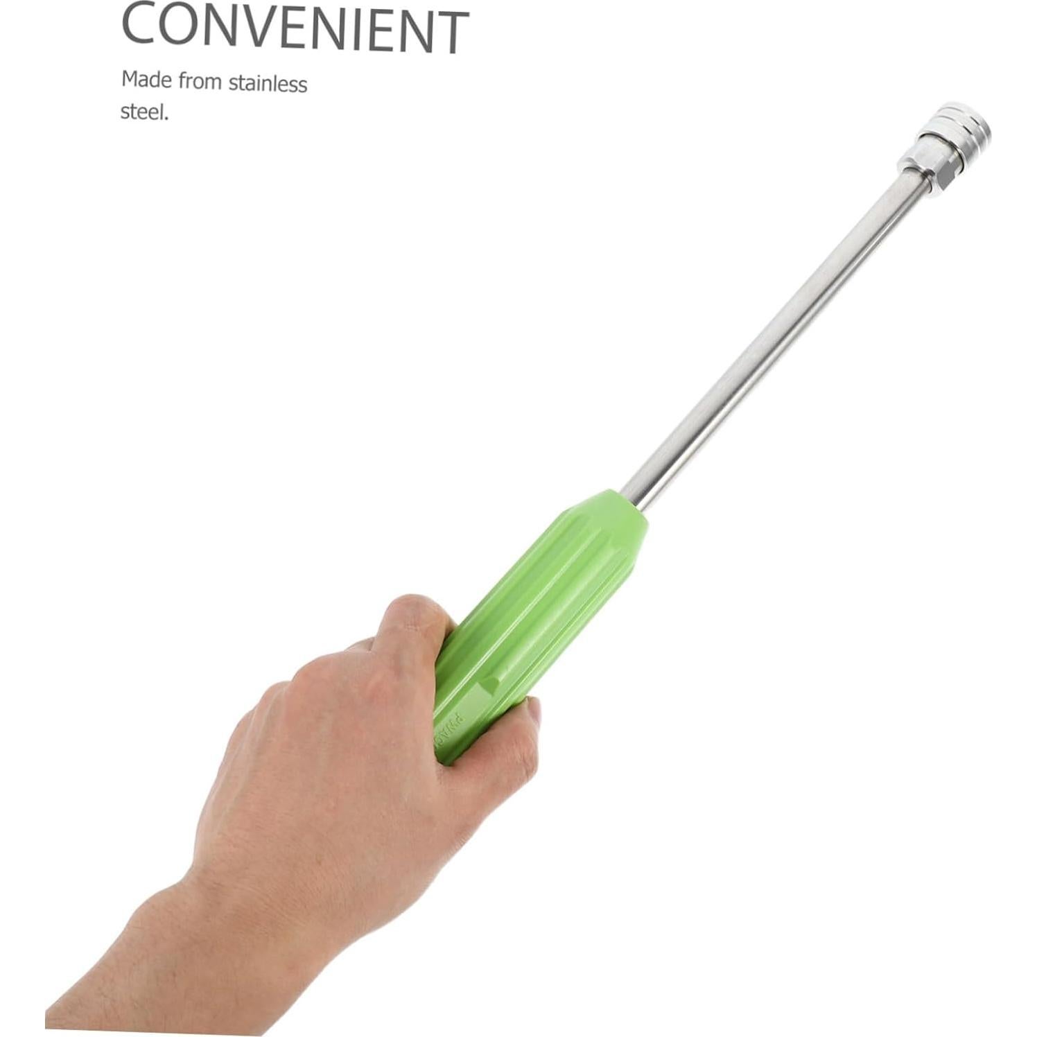 Varilla de Extensión Acero Inoxidable Ciieeo 43cm para Lavadora